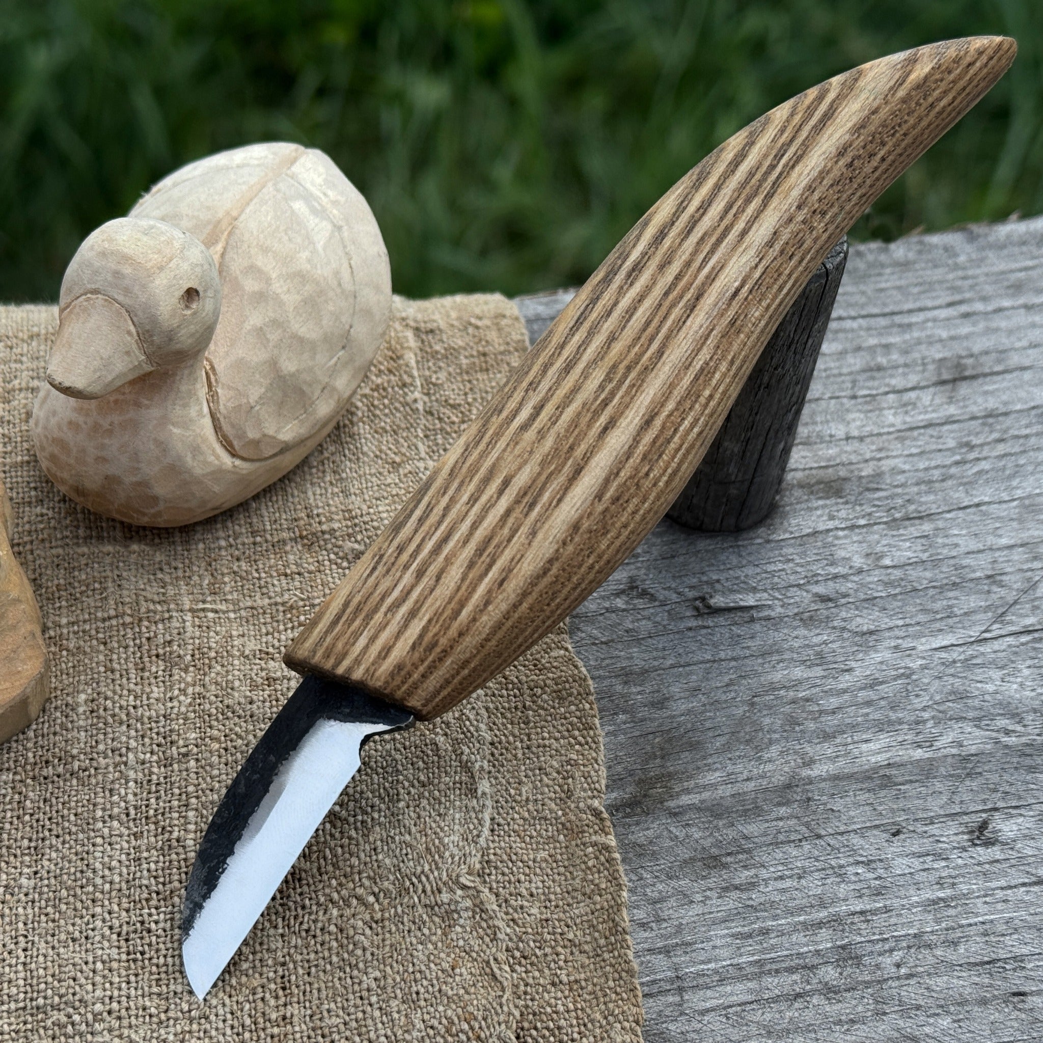 Couteau à découper les copeaux forgé à la main, lame 4 cm (1,6 pouces)