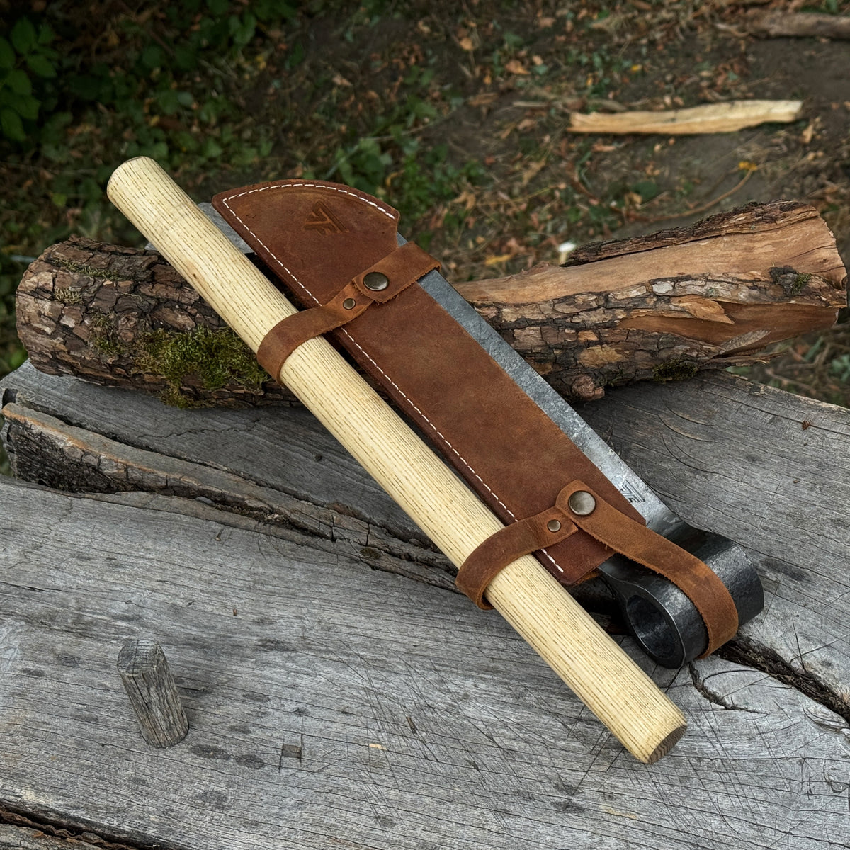 Hand-Forged Wood Splitting Froe, 25.5 cm / 10 in