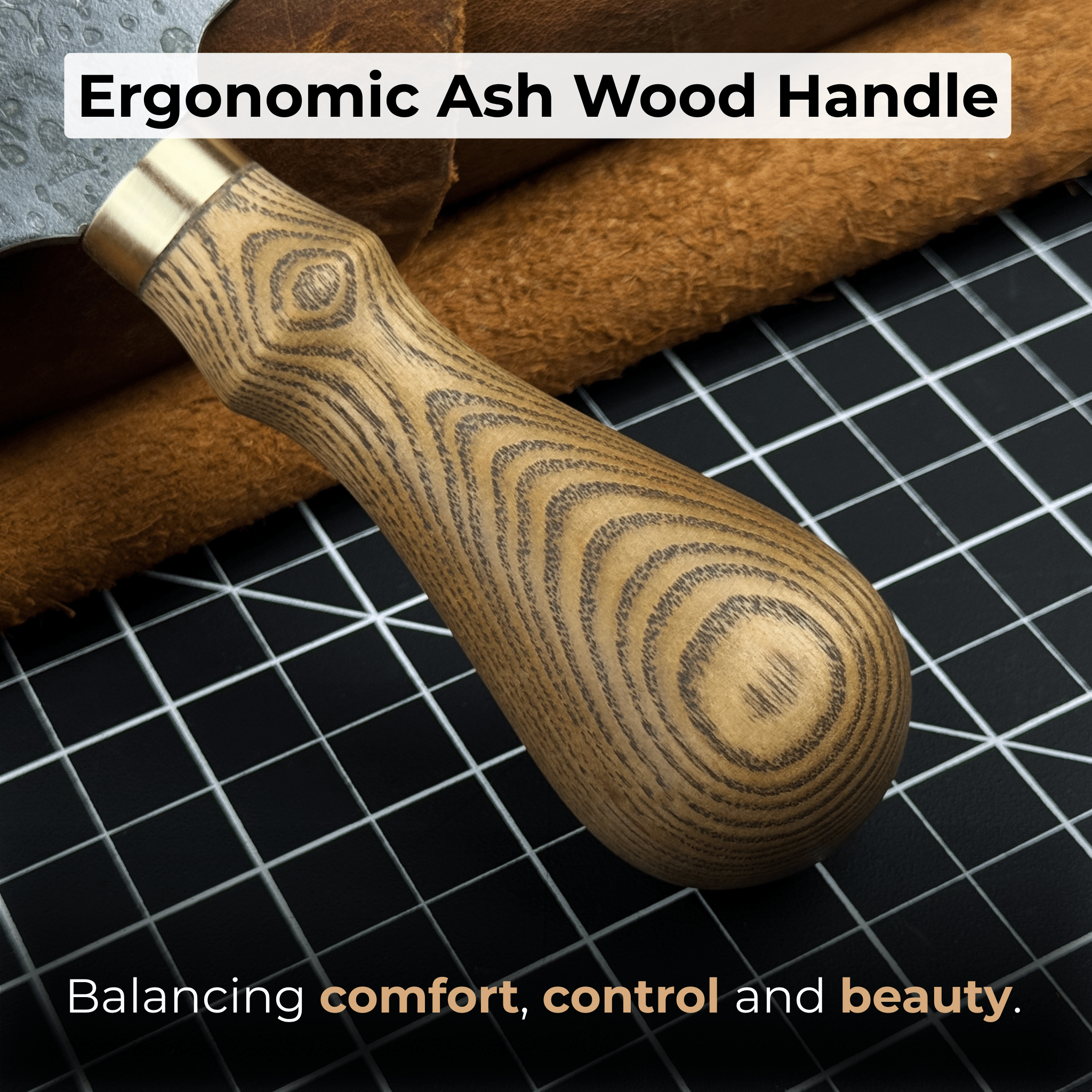 2 - Piece Round Knife Set for Leathercraft - 5