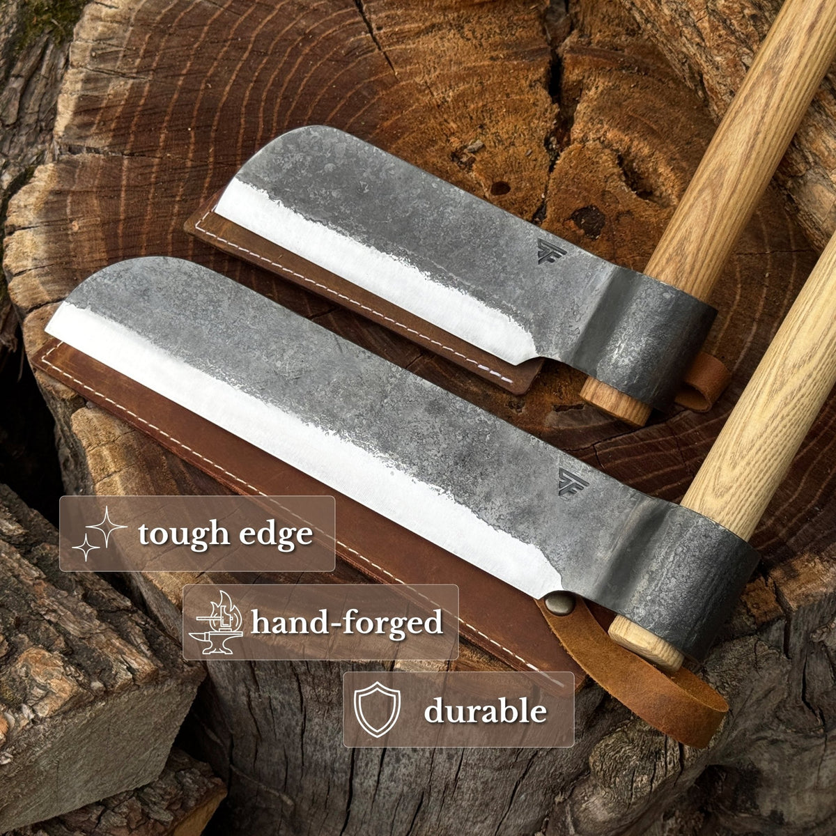 2-Piece Splitting Froe Set - 2