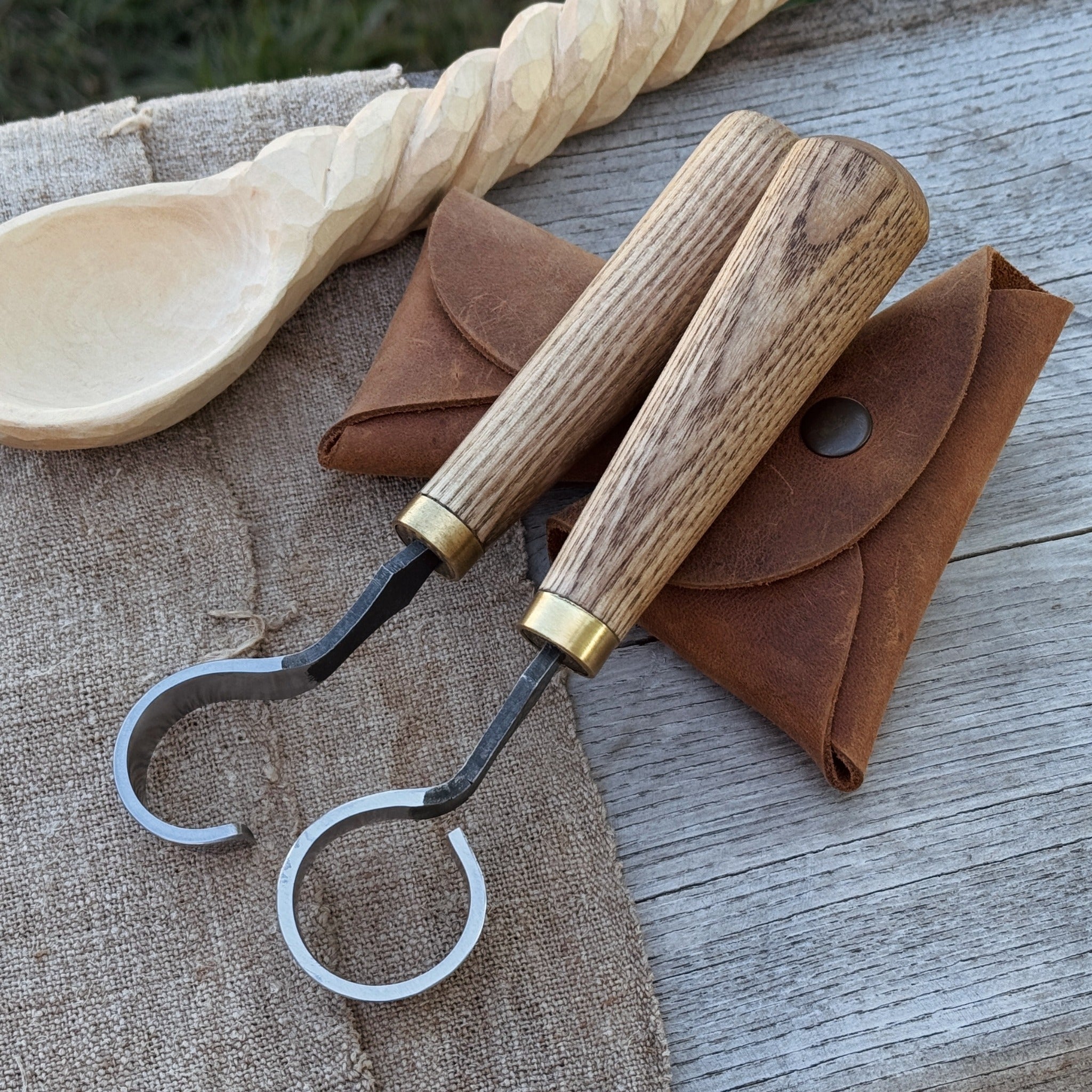 2 - Piece Spoon Carving Knife Set - 1