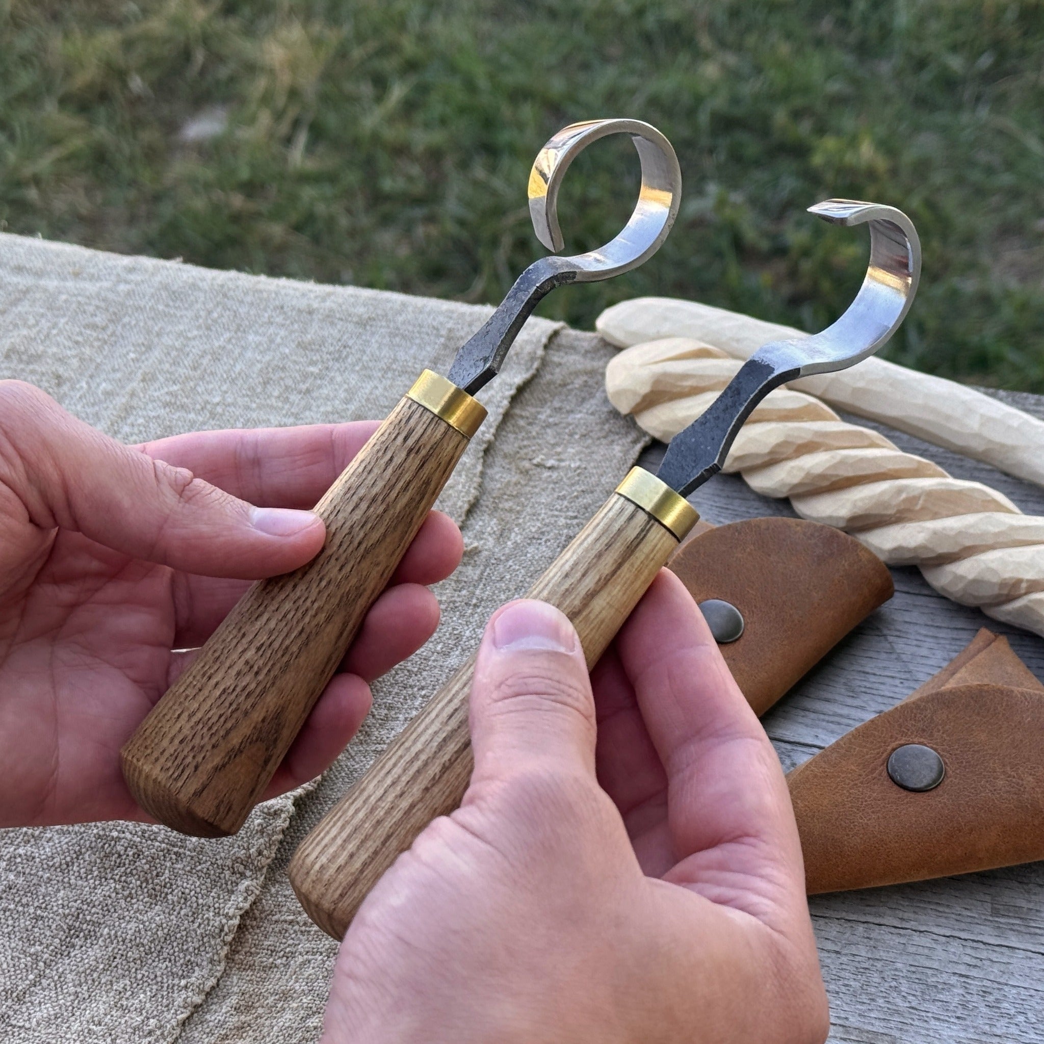 2 - Piece Spoon Carving Knife Set - 11