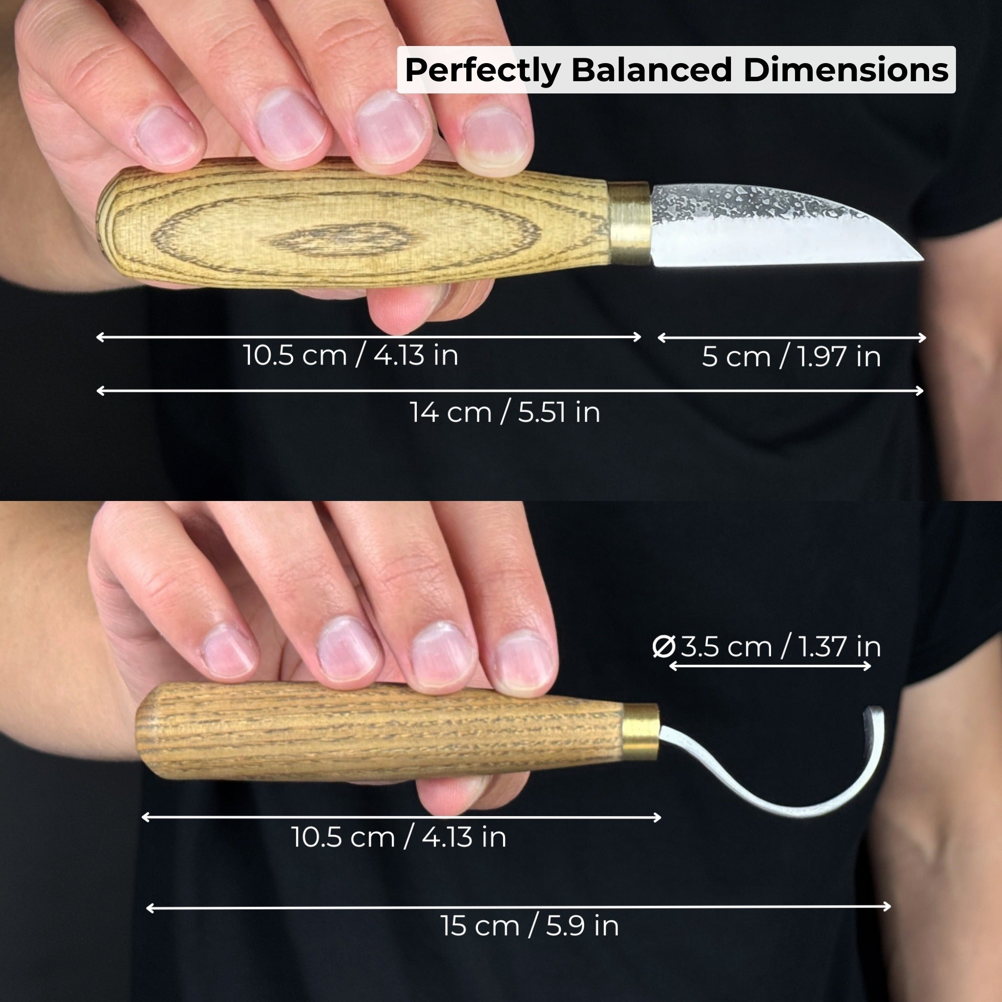 2 - Piece Wood Carving Knife Set for Beginners - 6