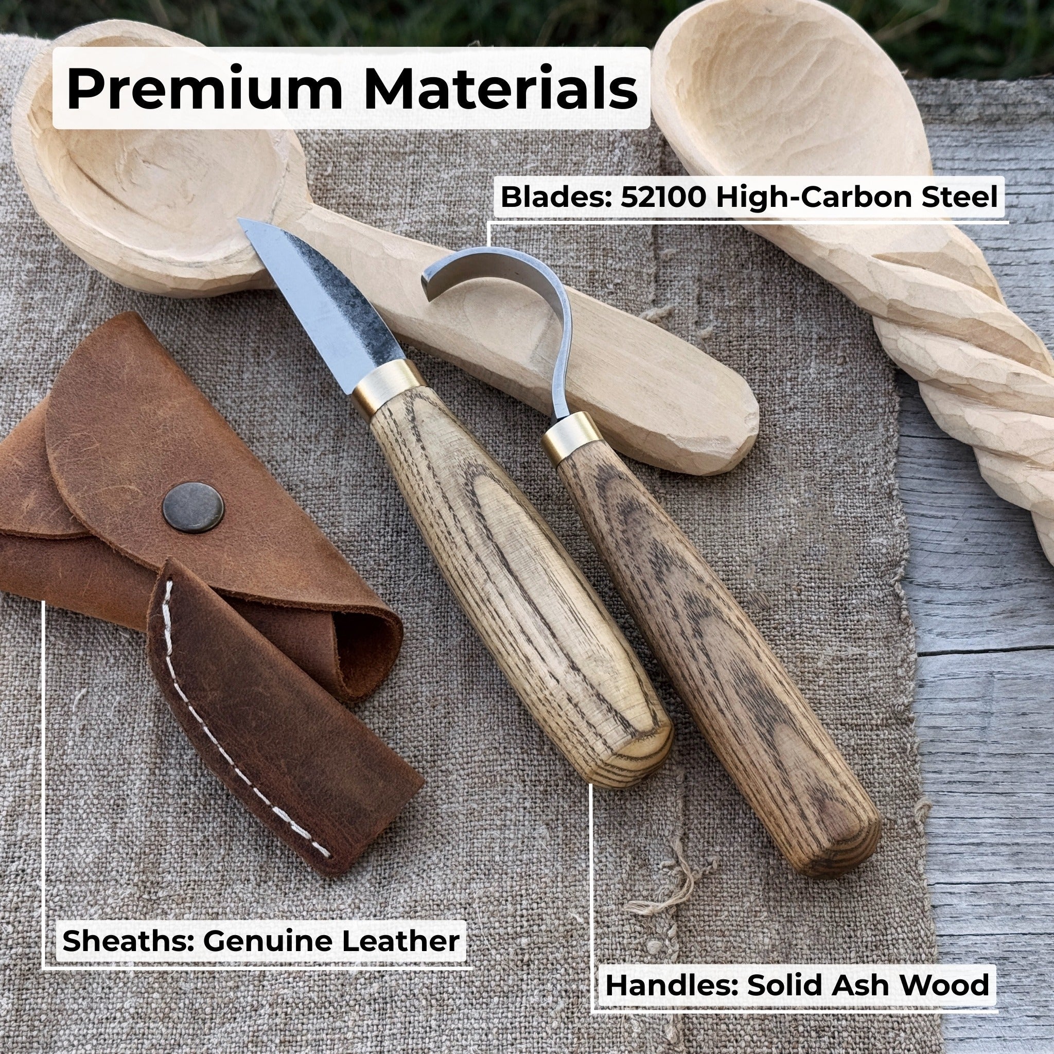 2 - Piece Wood Carving Knife Set for Beginners - 7