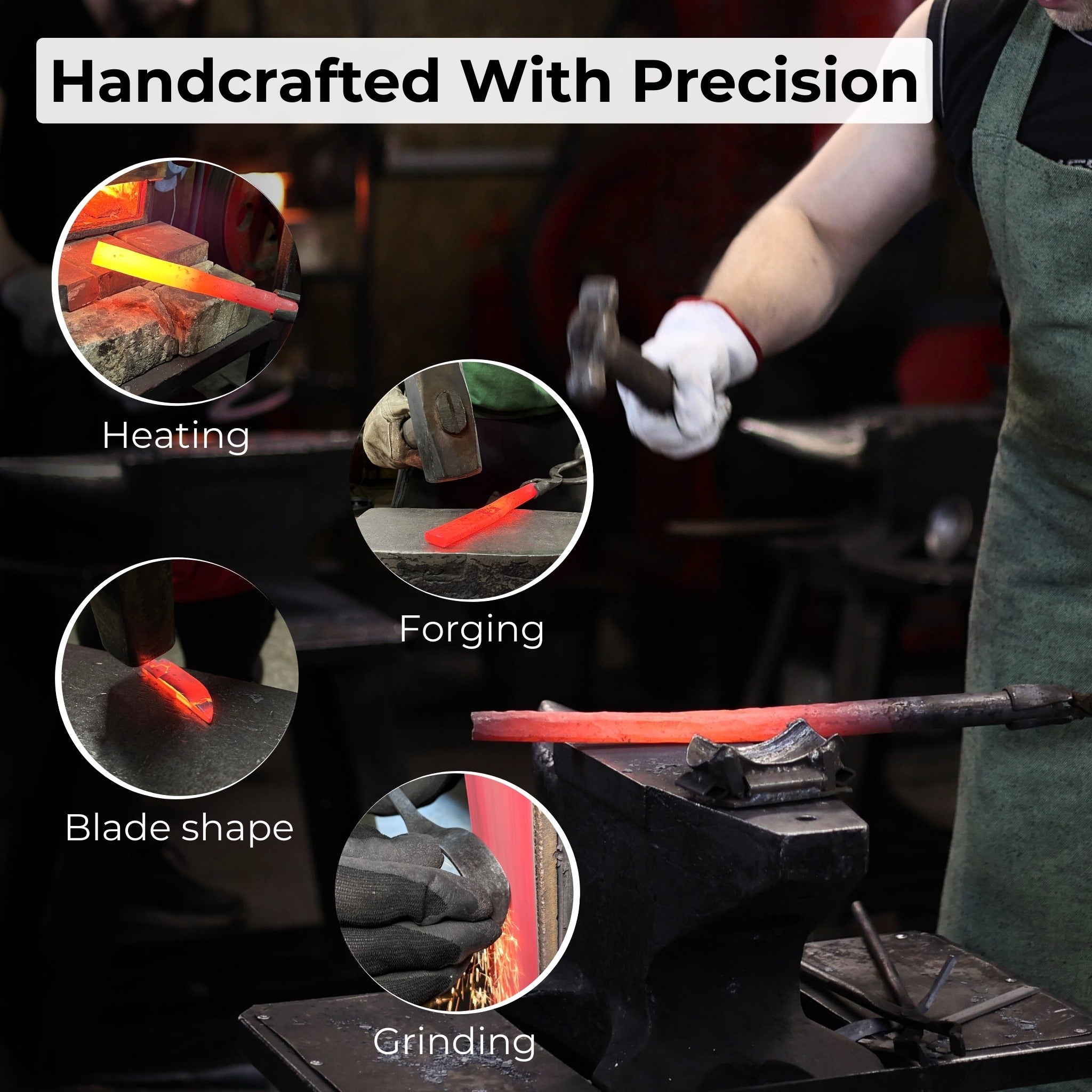 2 - Piece Wood Carving Knife Set with Leather Sheaths - 9