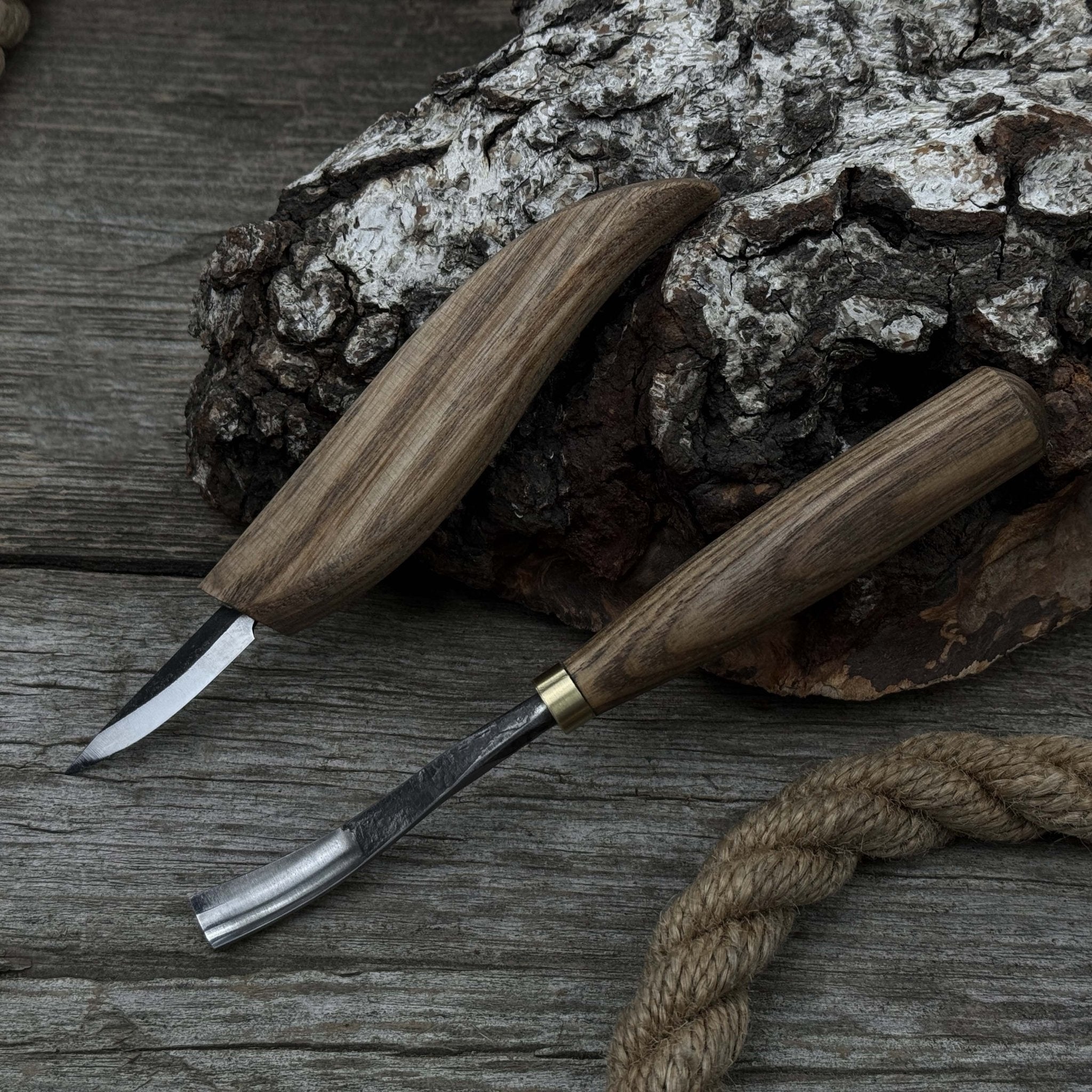 2 - Piece Wood Carving Set - 9