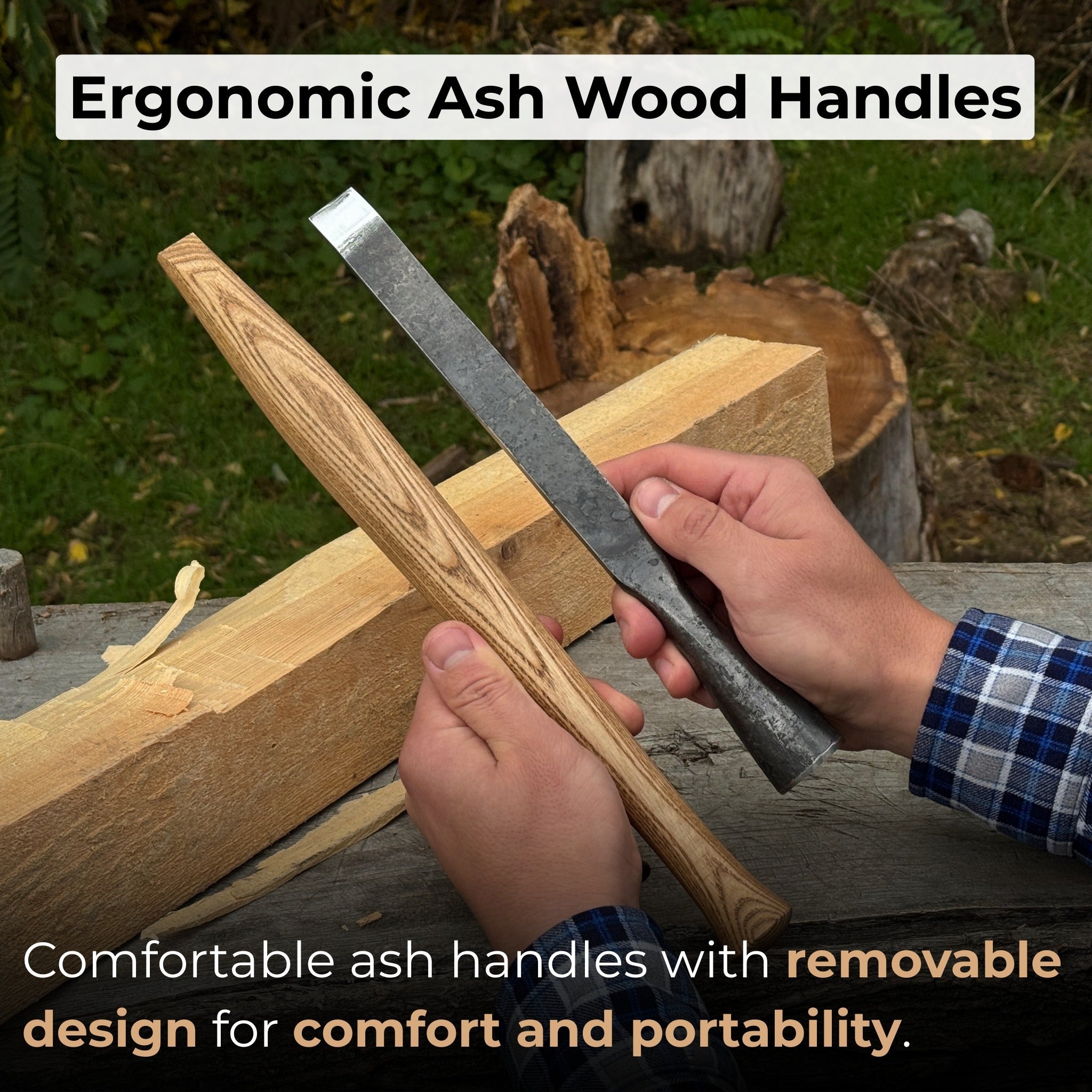 3 - Piece Carpenters Slick Chisel Set - 3