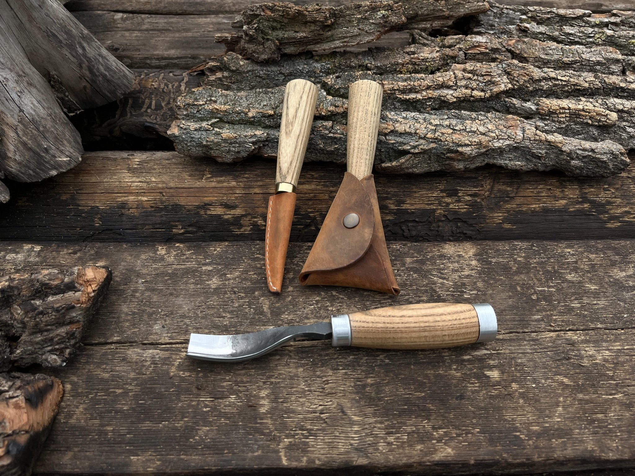 3 - Piece Spoon Carving Tool Set - 3