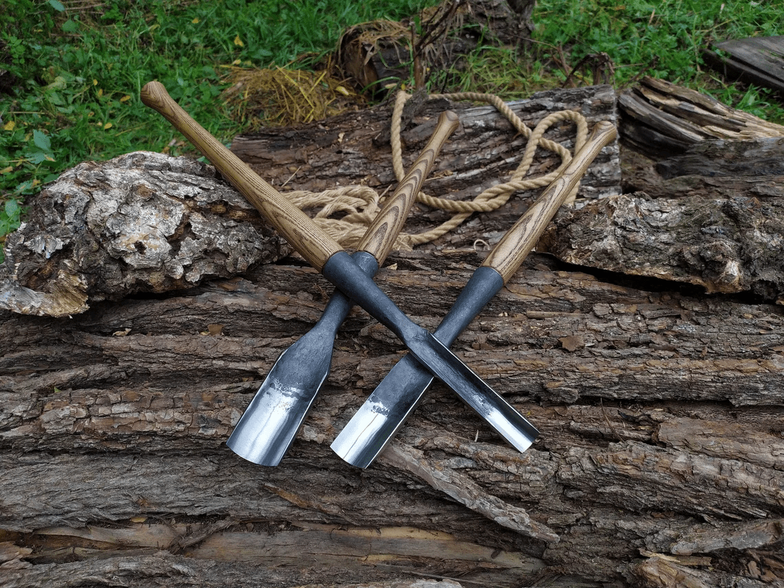 3 - Piece Timber Framing Rounded Chisel Set - 2