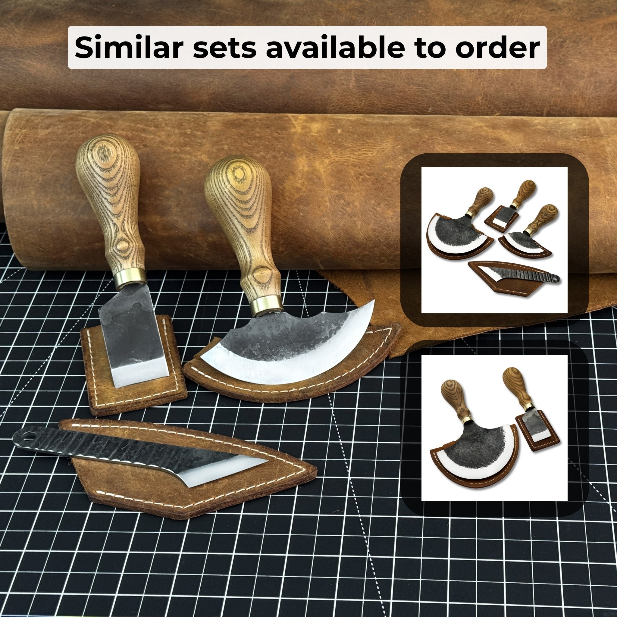 3 - Piece Leatherworking Tool Set - 11