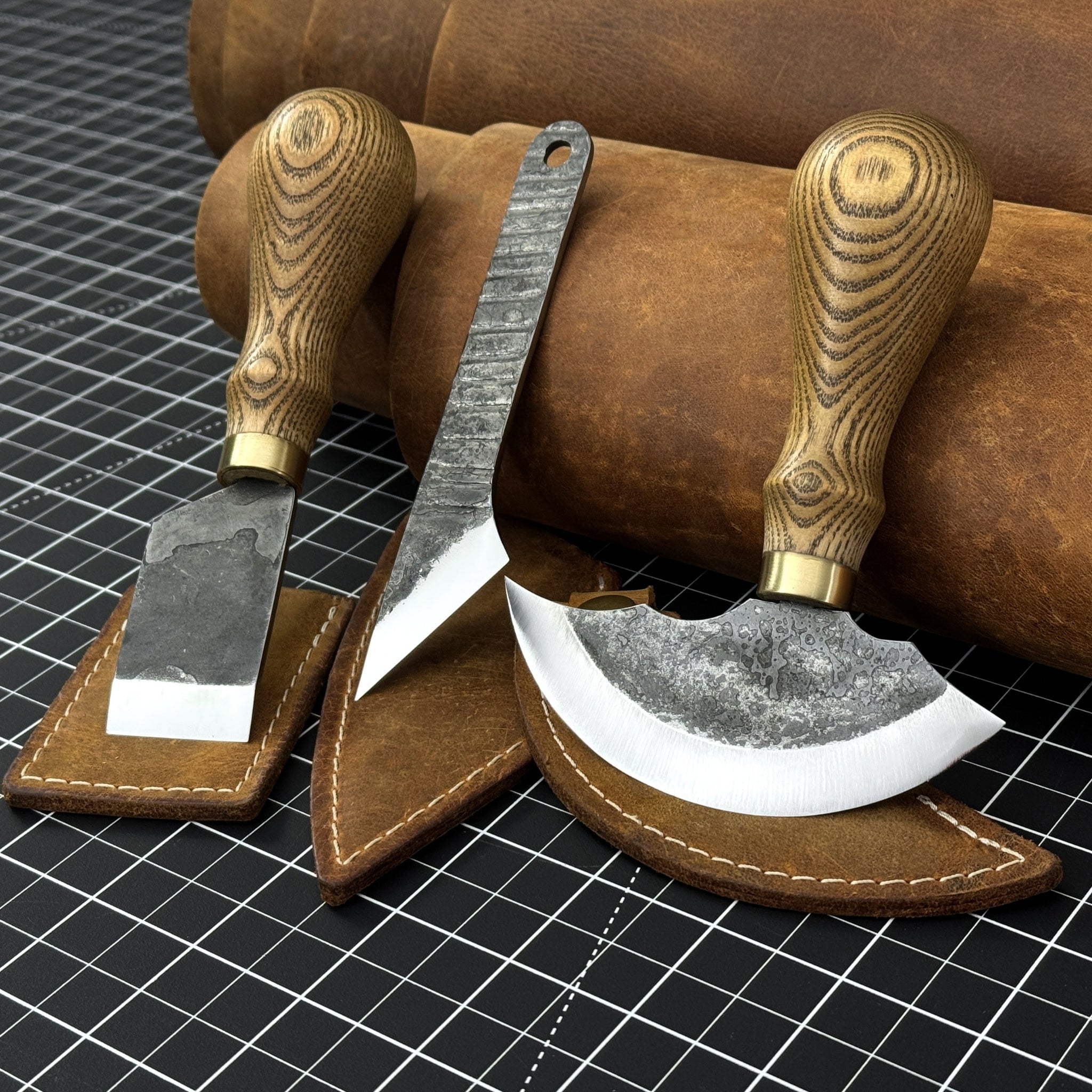 3 - Piece Leatherworking Tool Set - 13