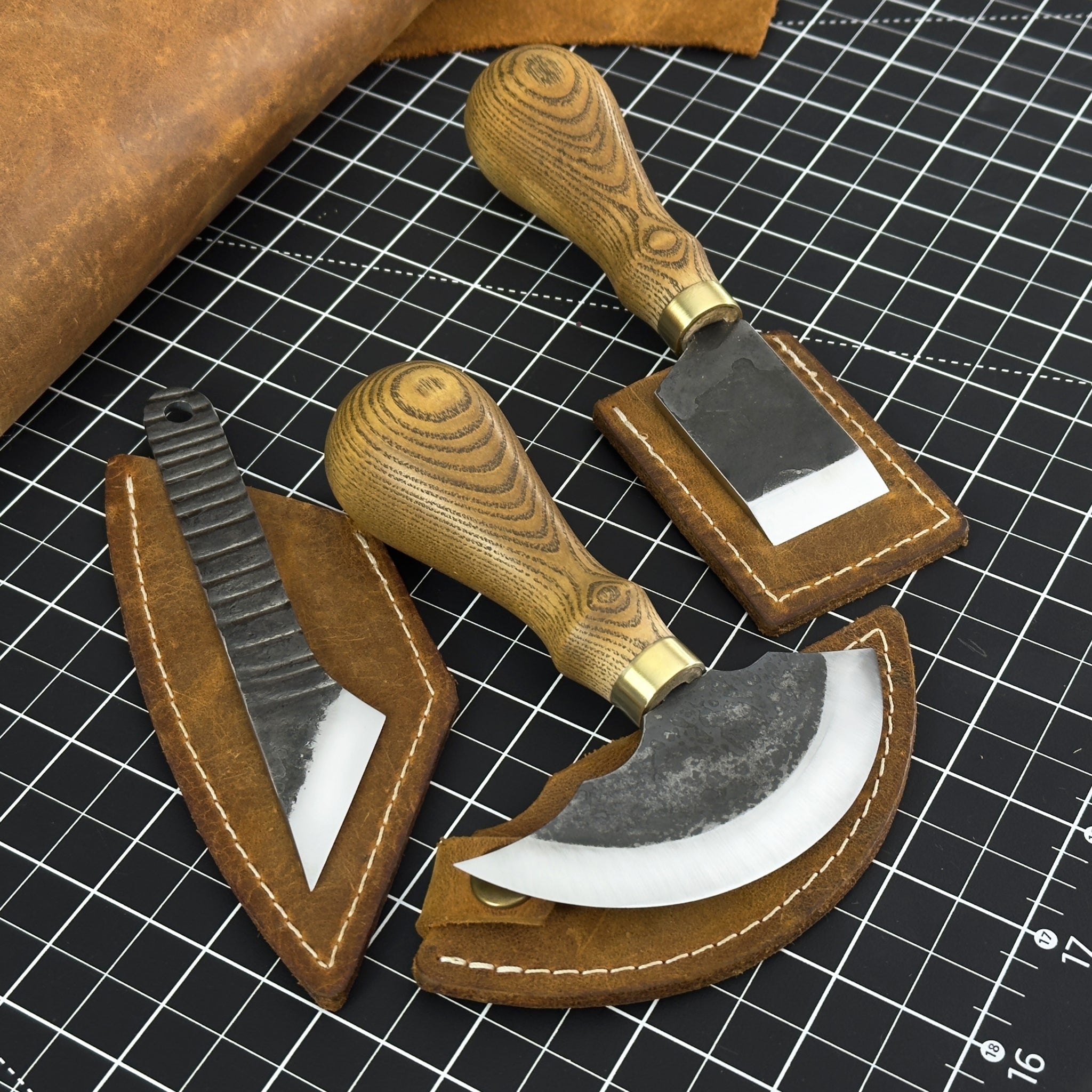 3 - Piece Leatherworking Tool Set - 14