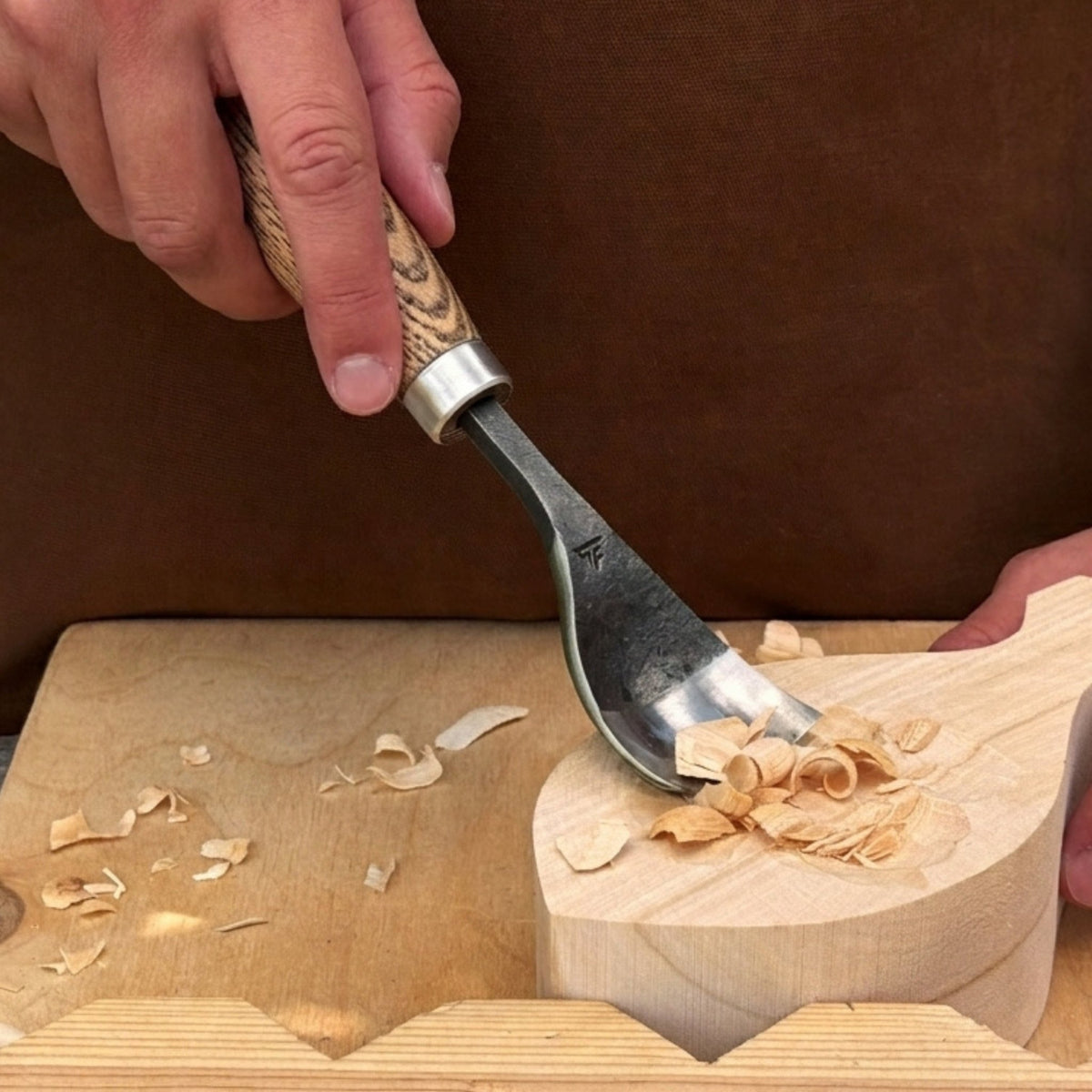 3-Piece Spoon Bent Gouge Set - 5