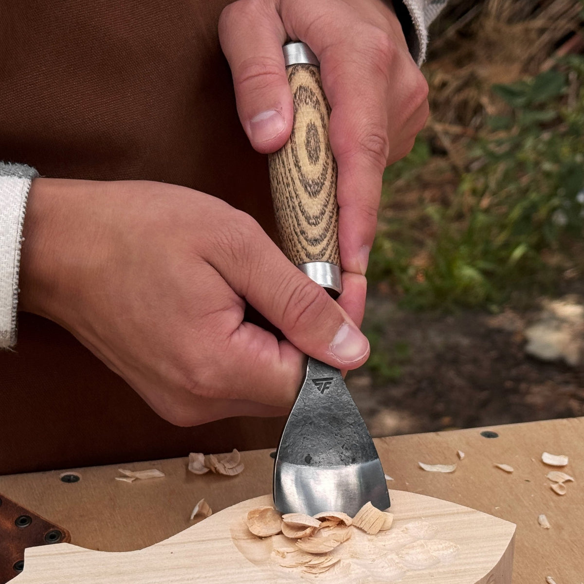 3-Piece Spoon Bent Gouge Set - 6