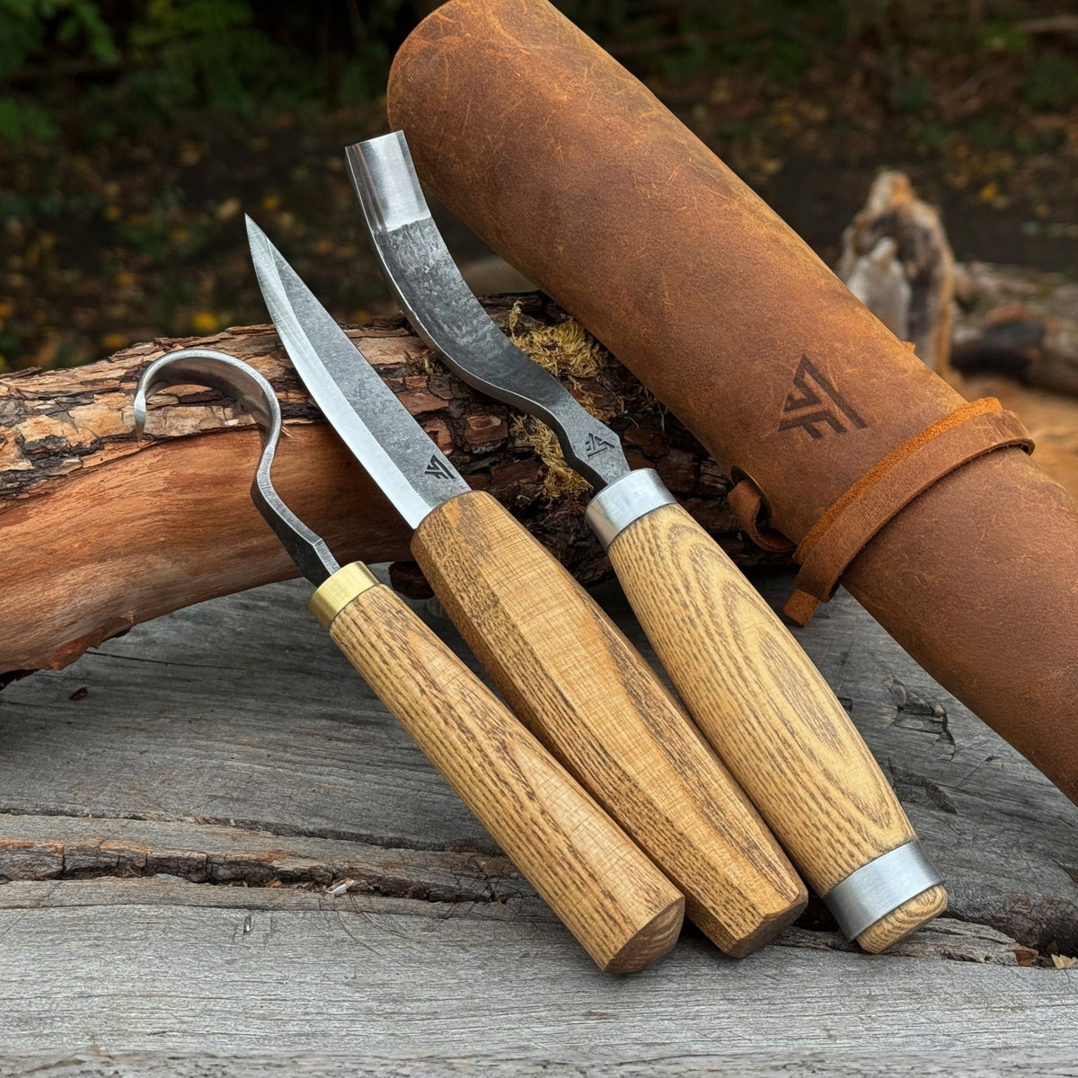 3-Piece Spoon Carving Tool Set - 1