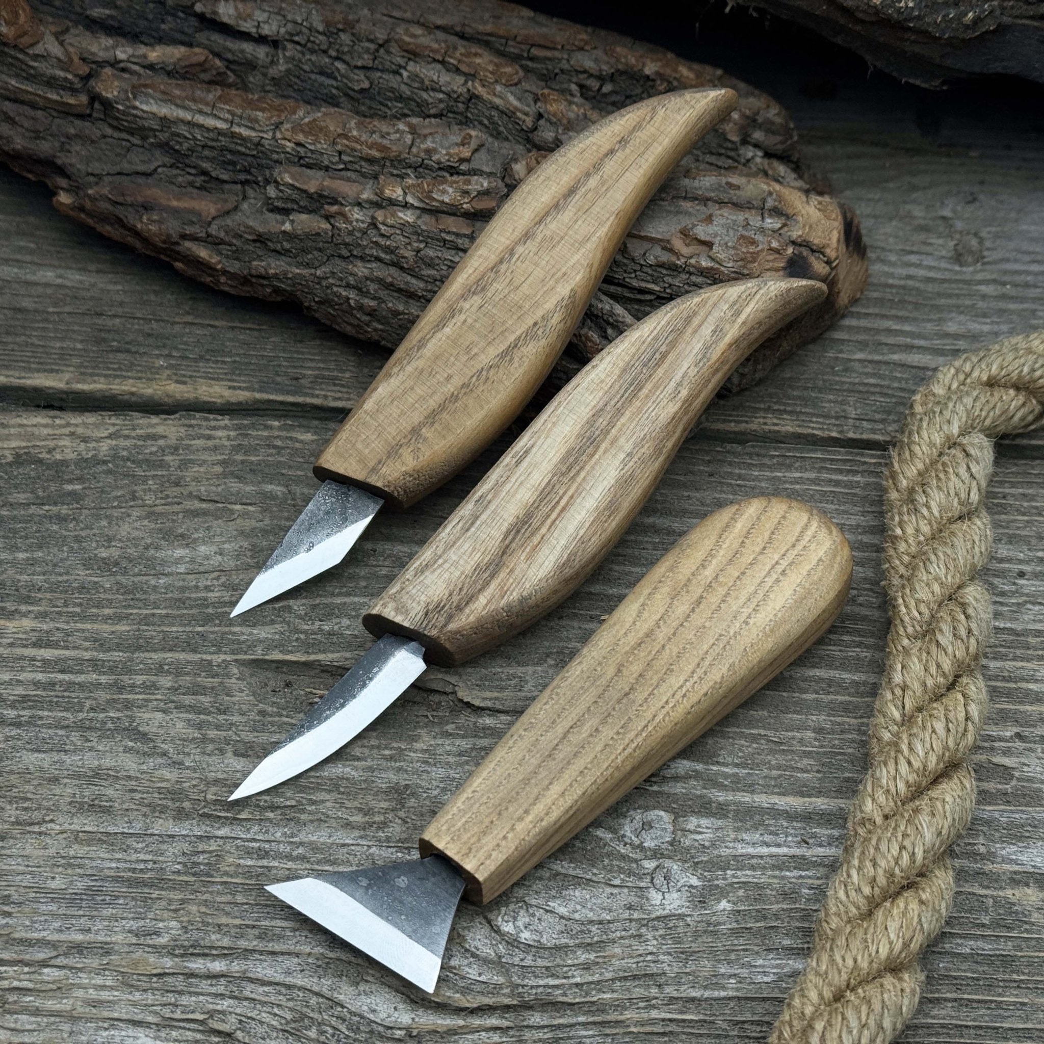3 - Piece Wood Carving Knife Set - 7