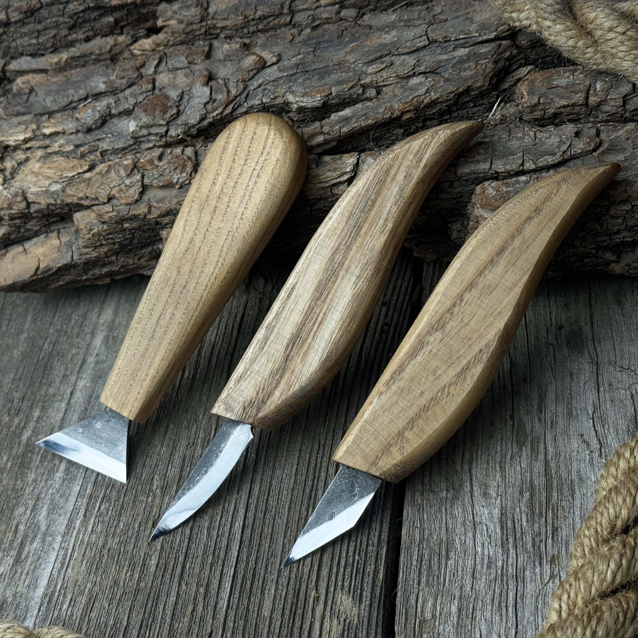3 - Piece Wood Carving Knife Set - 8