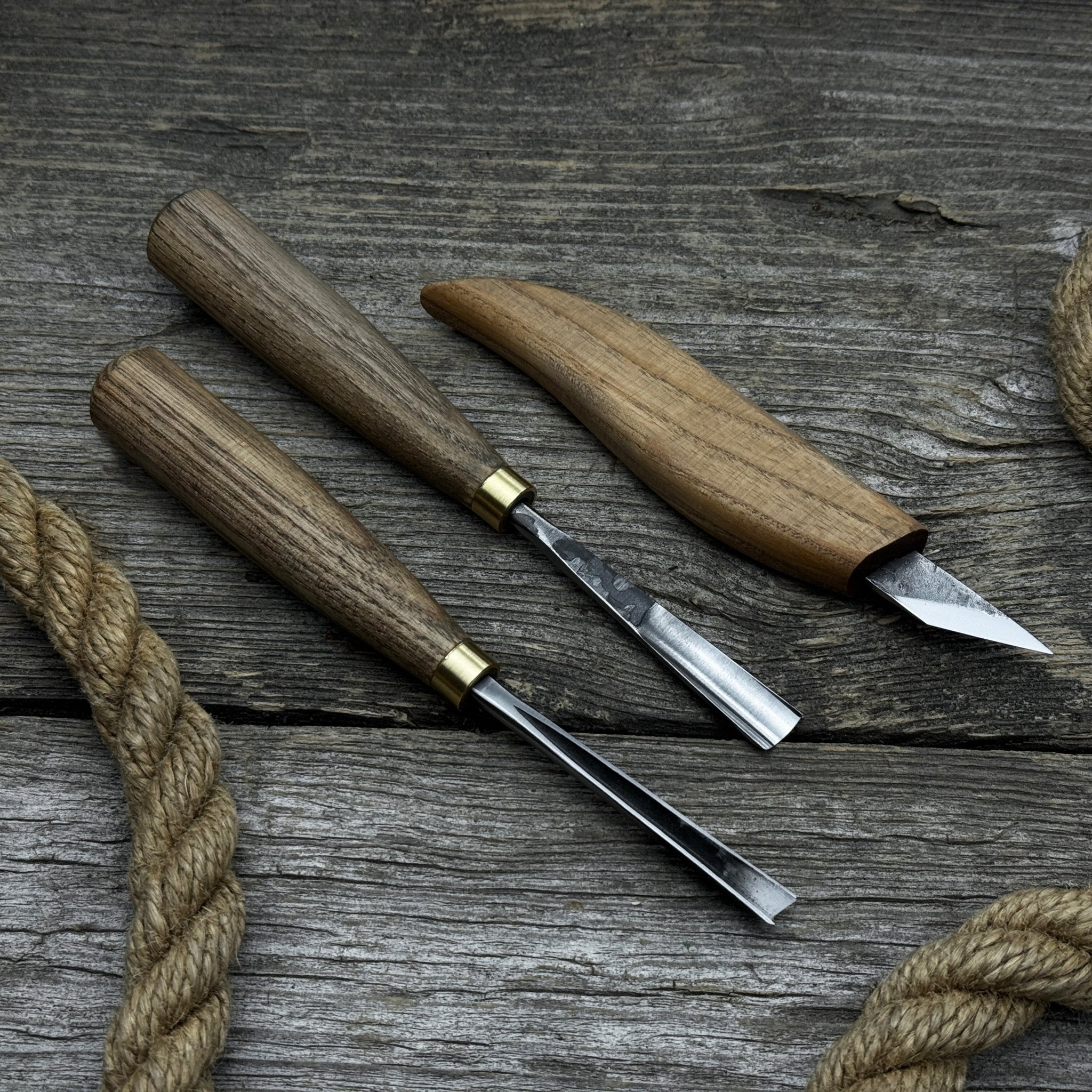 3 - Piece Wood Carving Tool Set – For Geometric, Detail & Relief Carving - 5