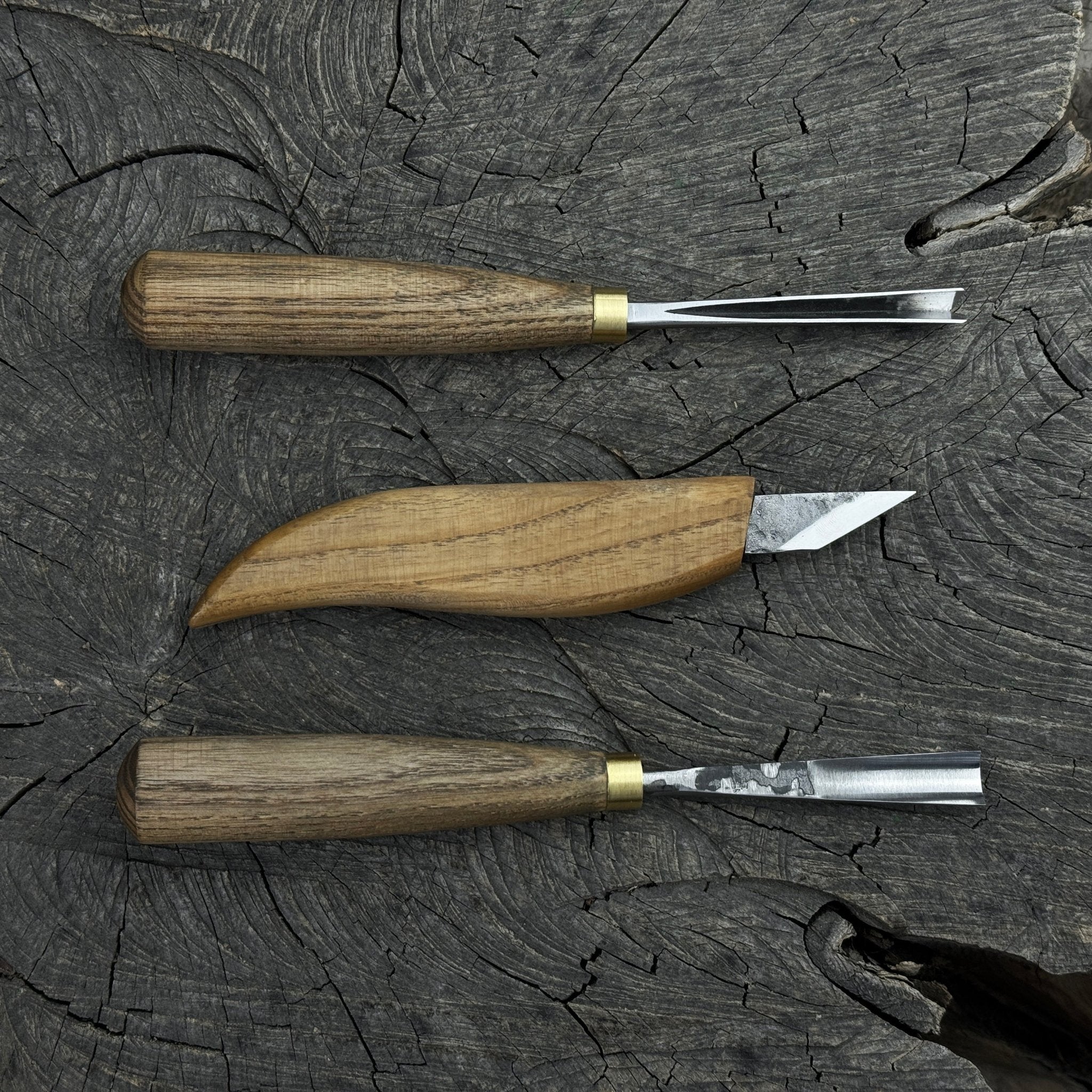 3 - Piece Wood Carving Tool Set – For Geometric, Detail & Relief Carving - 2