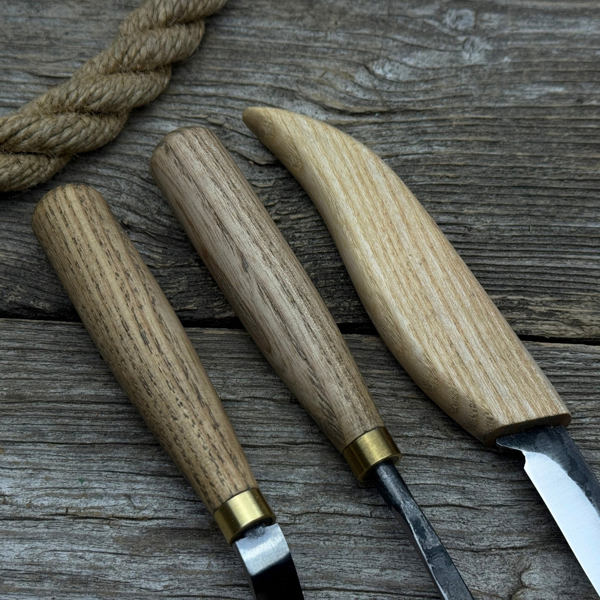 4 - Piece Spoon Carving Tool Set with Sharpening Board - 7