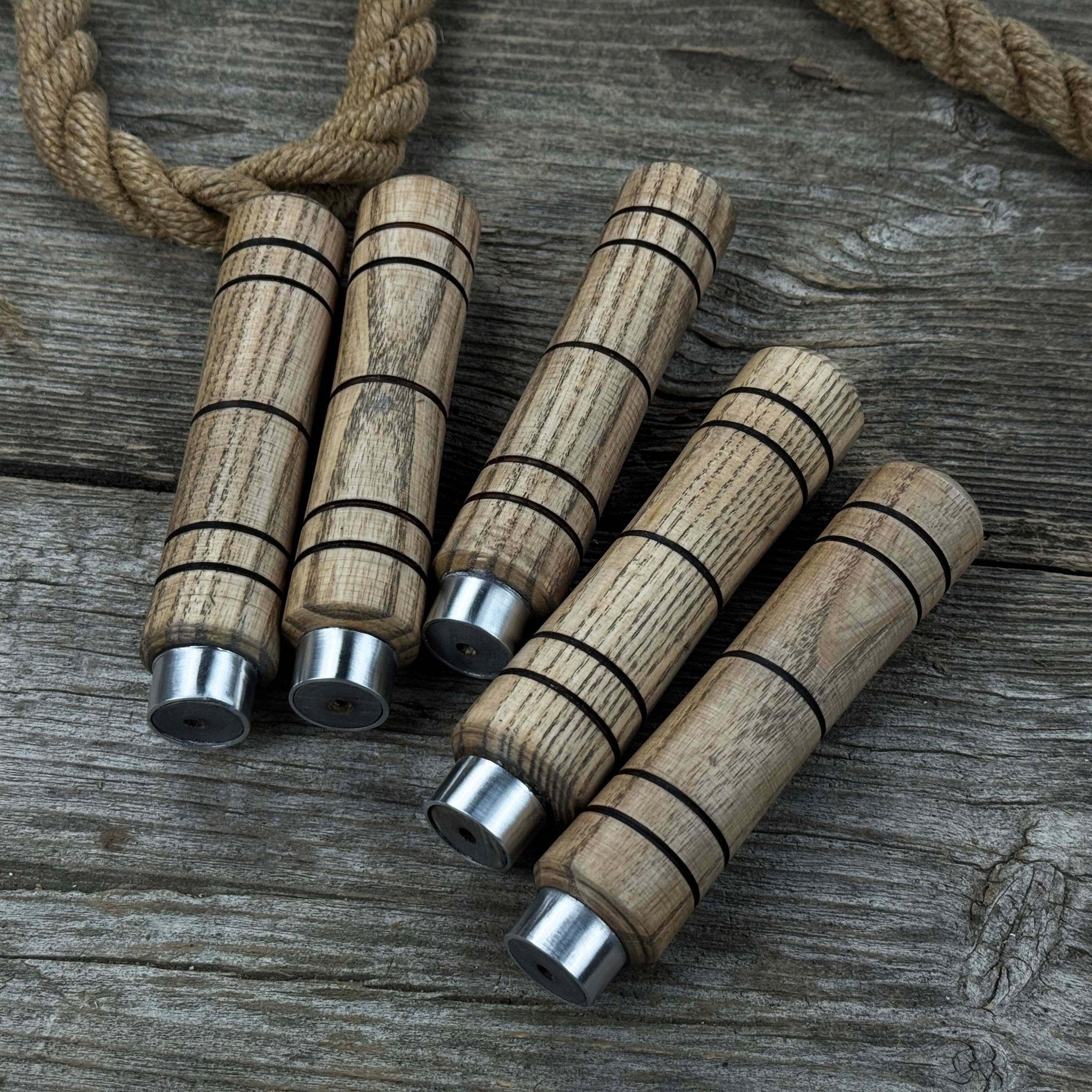 5 - Piece Ash Wood Handle Set - 5