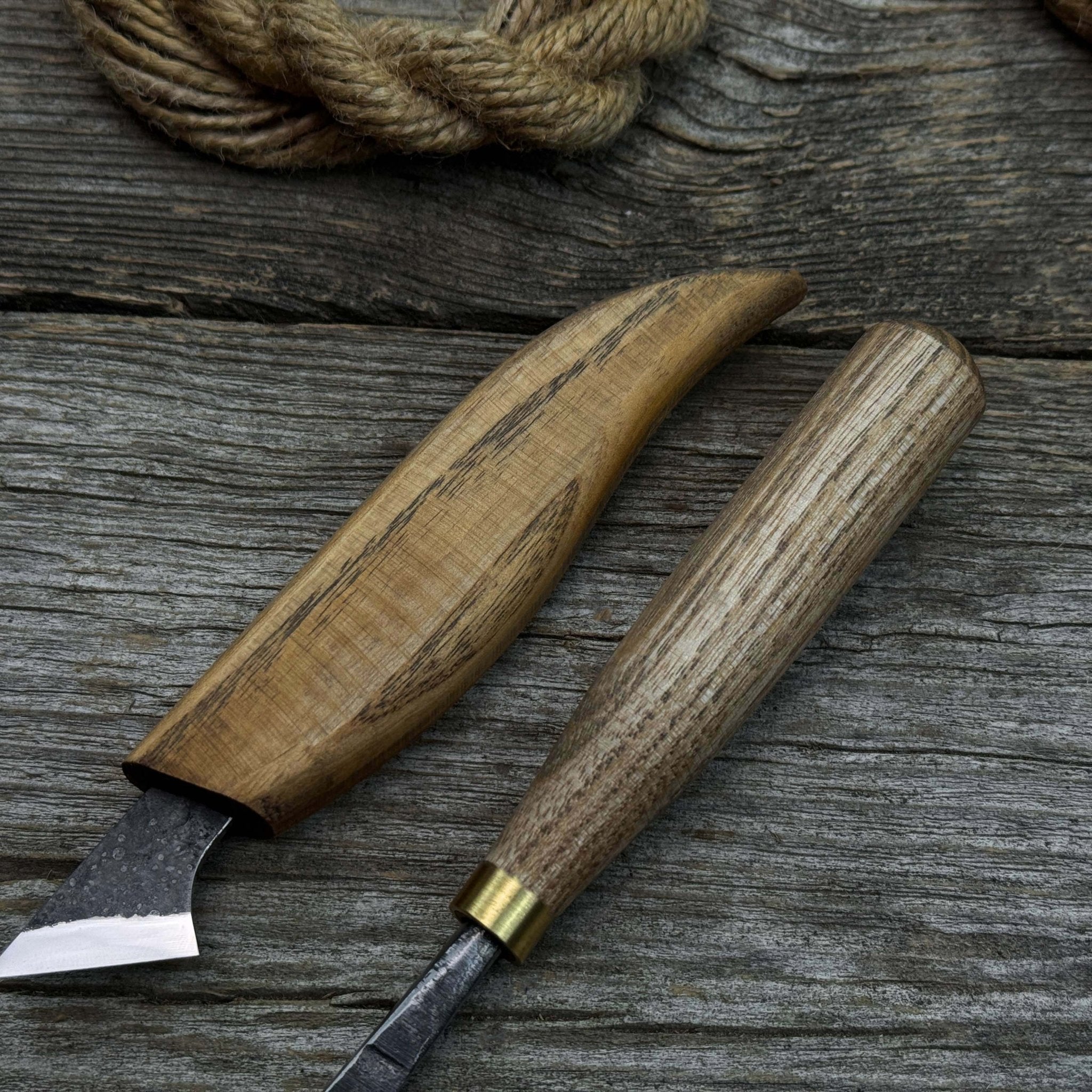 5 - Piece Detail Wood Carving Set - 7