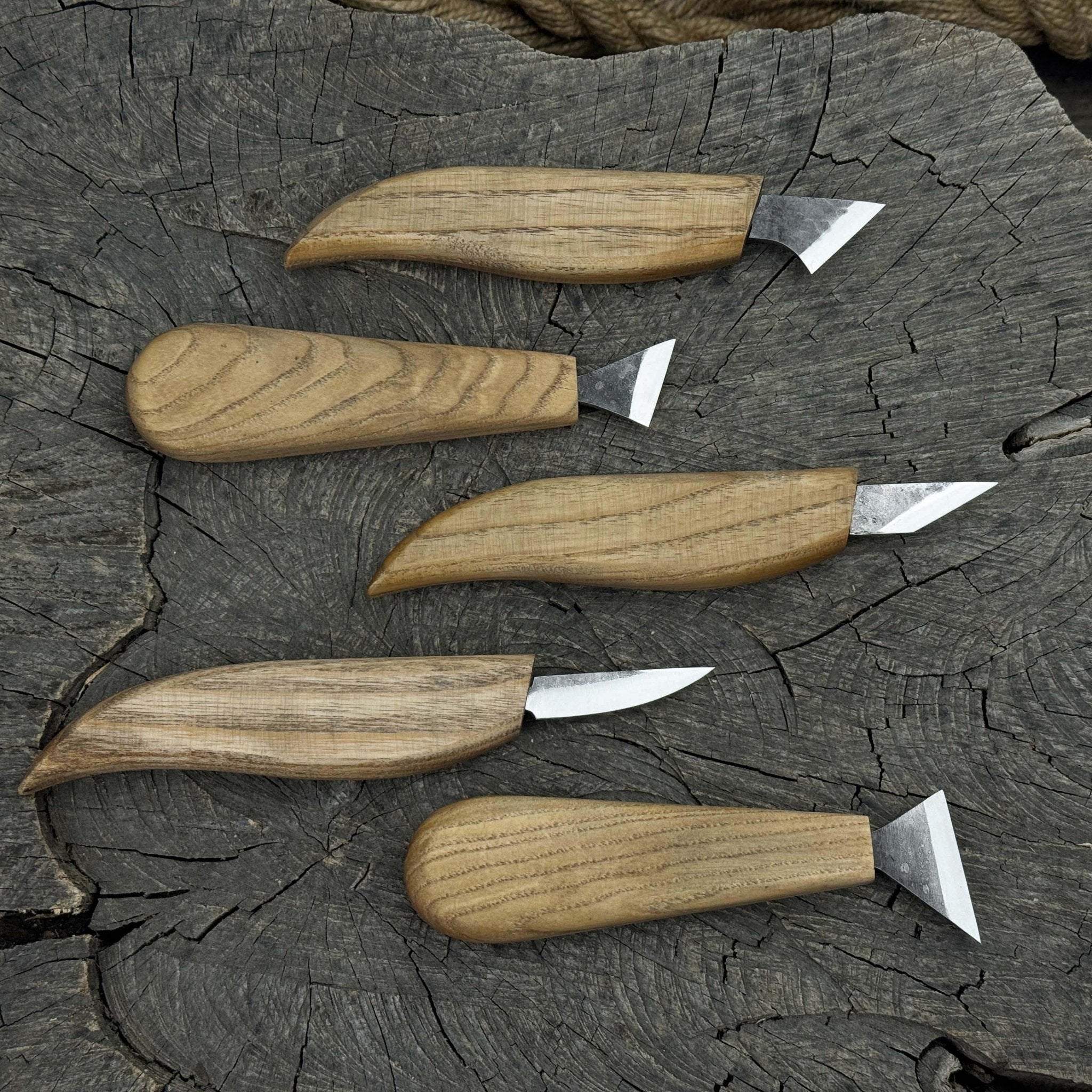 5 - Piece Whittling Carving Knife Set - 1
