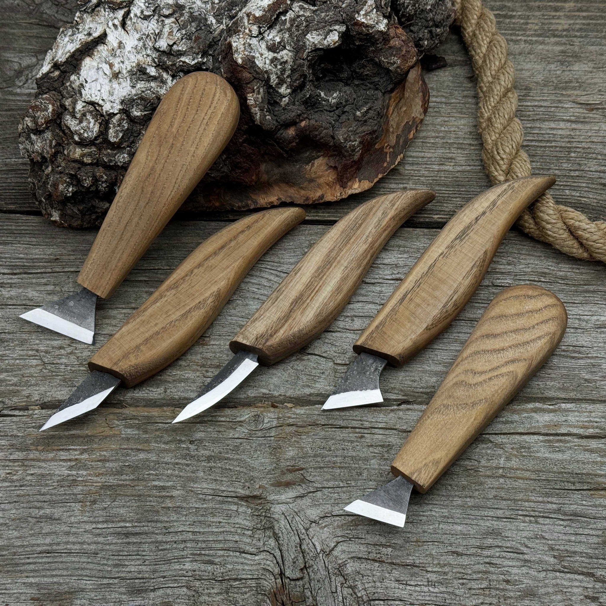 5 - Piece Whittling Carving Knife Set - 2