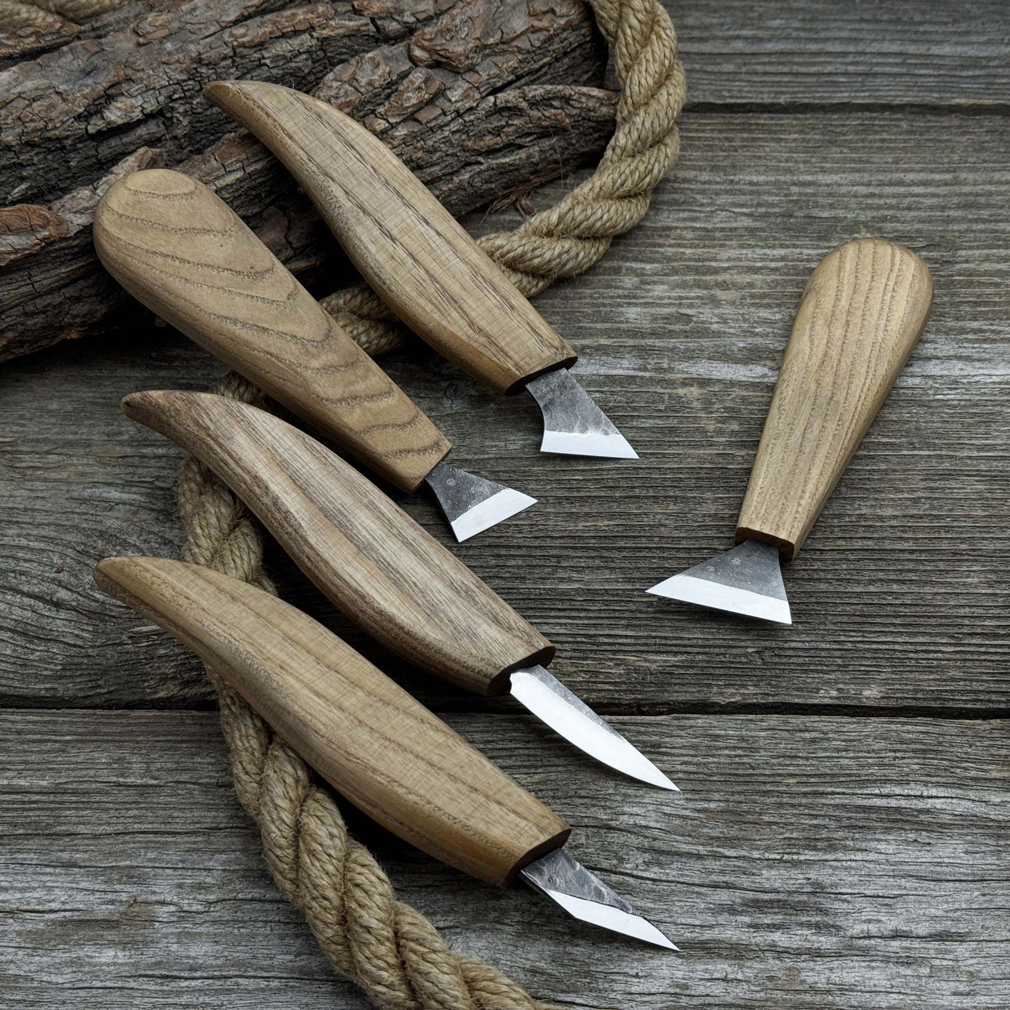 5 - Piece Whittling Carving Knife Set - 3