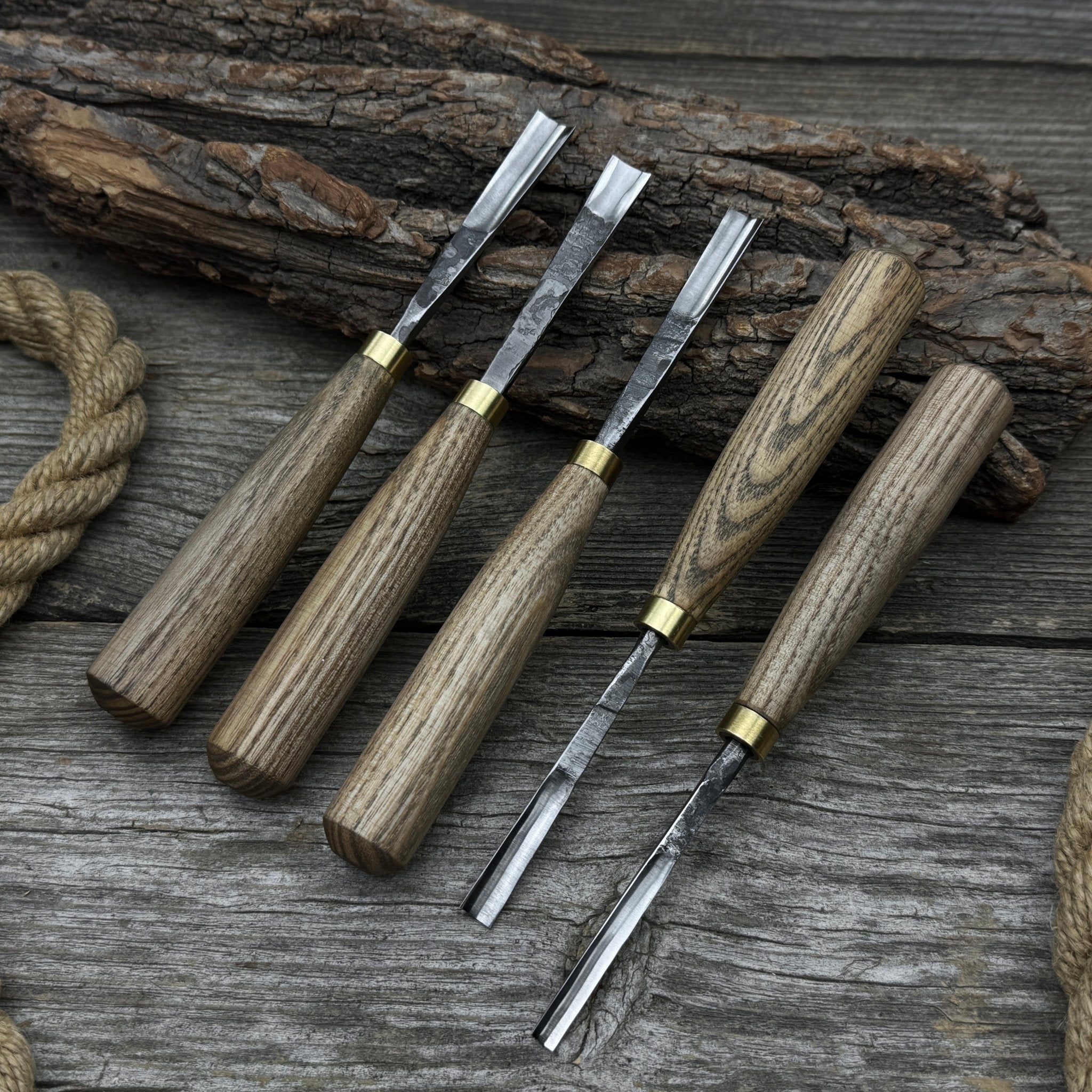 5 - Piece Wood Carving Chisel & Gouge Set - 10