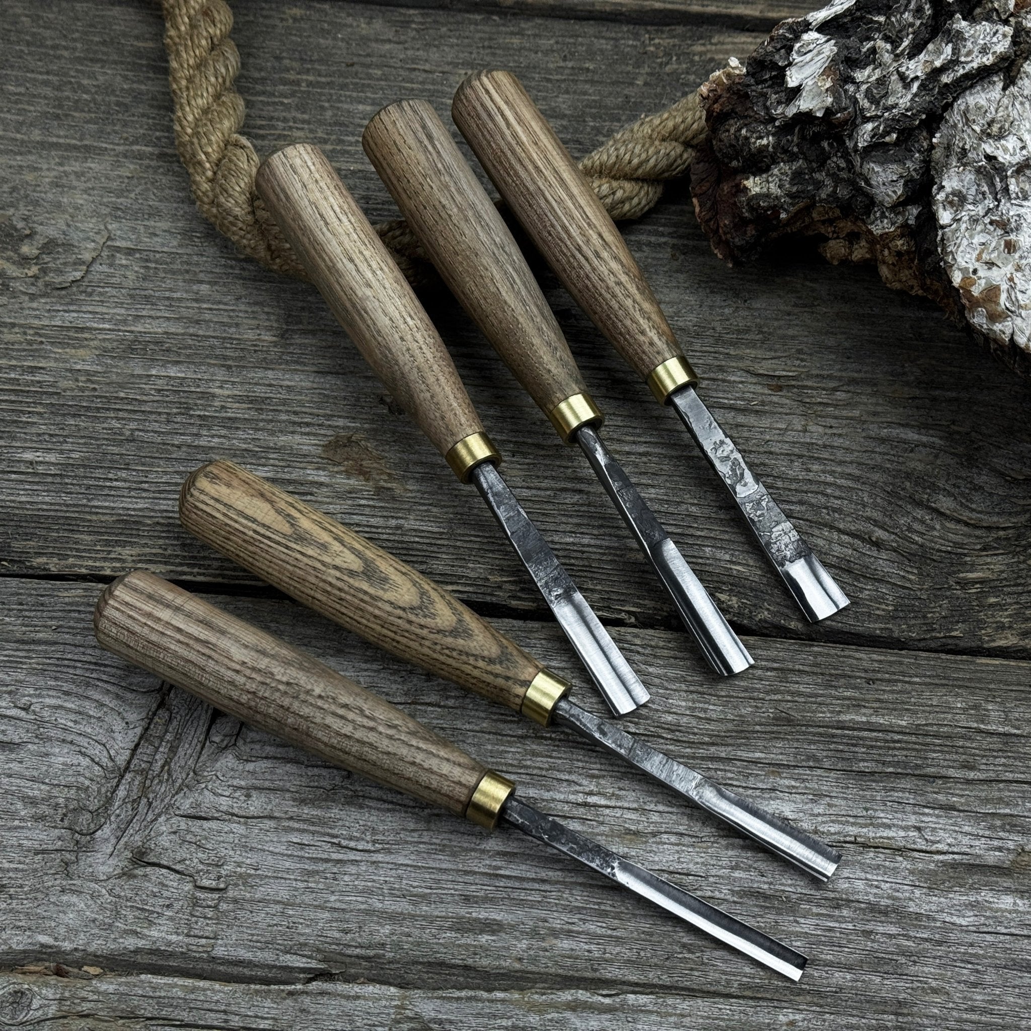 5 - Piece Wood Carving Chisel & Gouge Set - 8