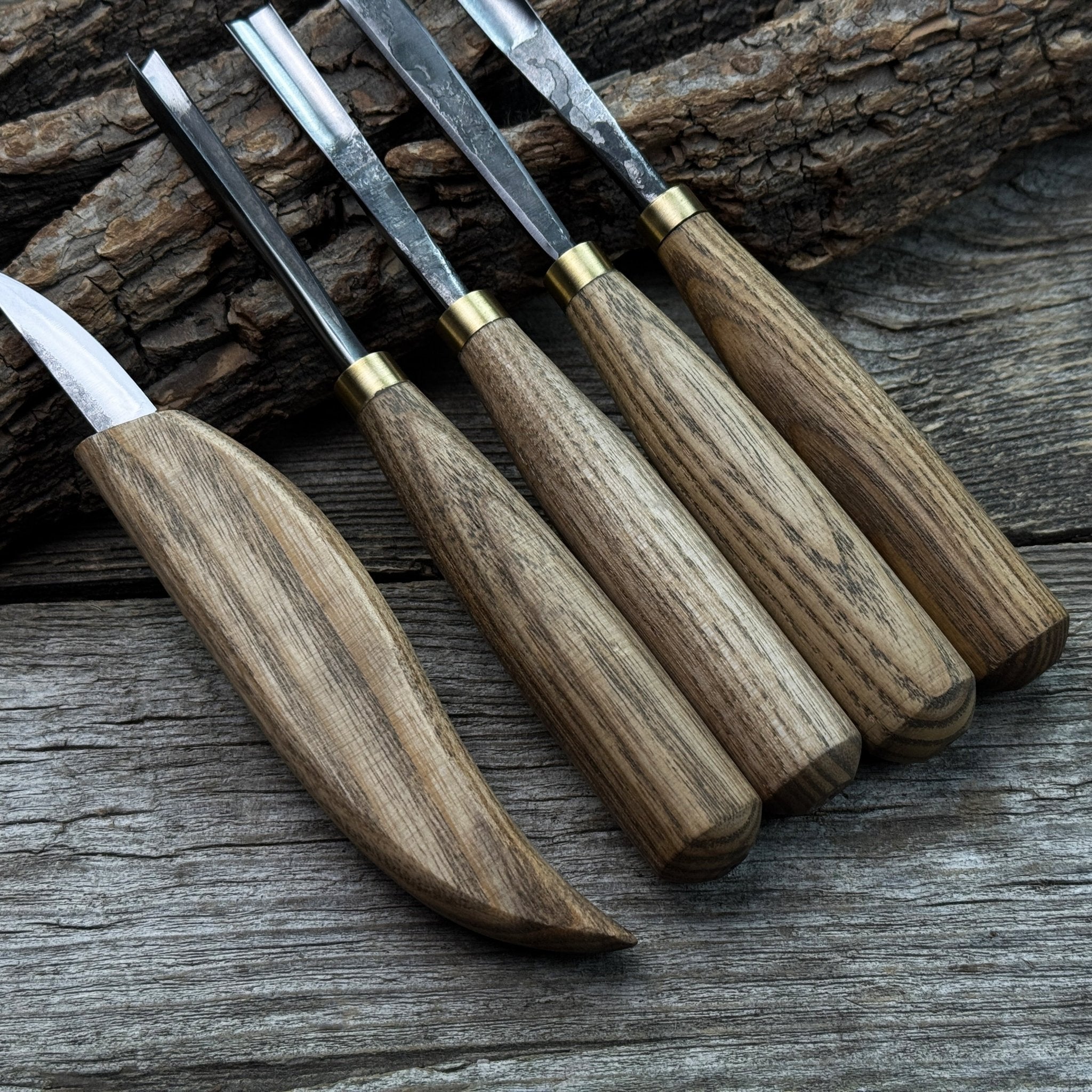 5 - Piece Wood Carving Tool Set – For Fine Detail & Relief - 8