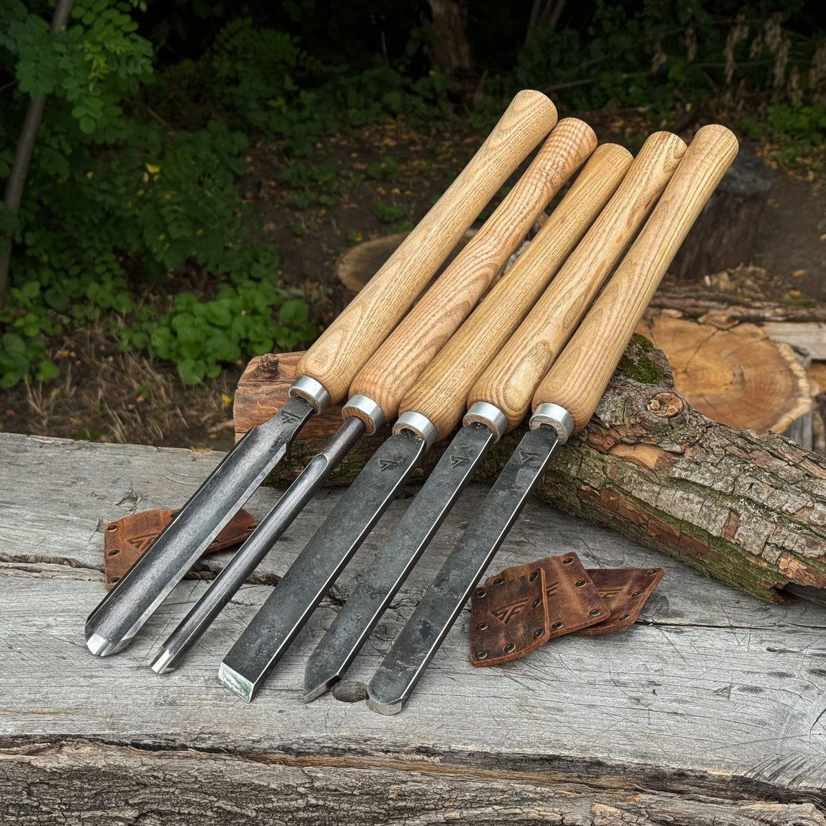 5-Piece Woodturning Tools Set - 1