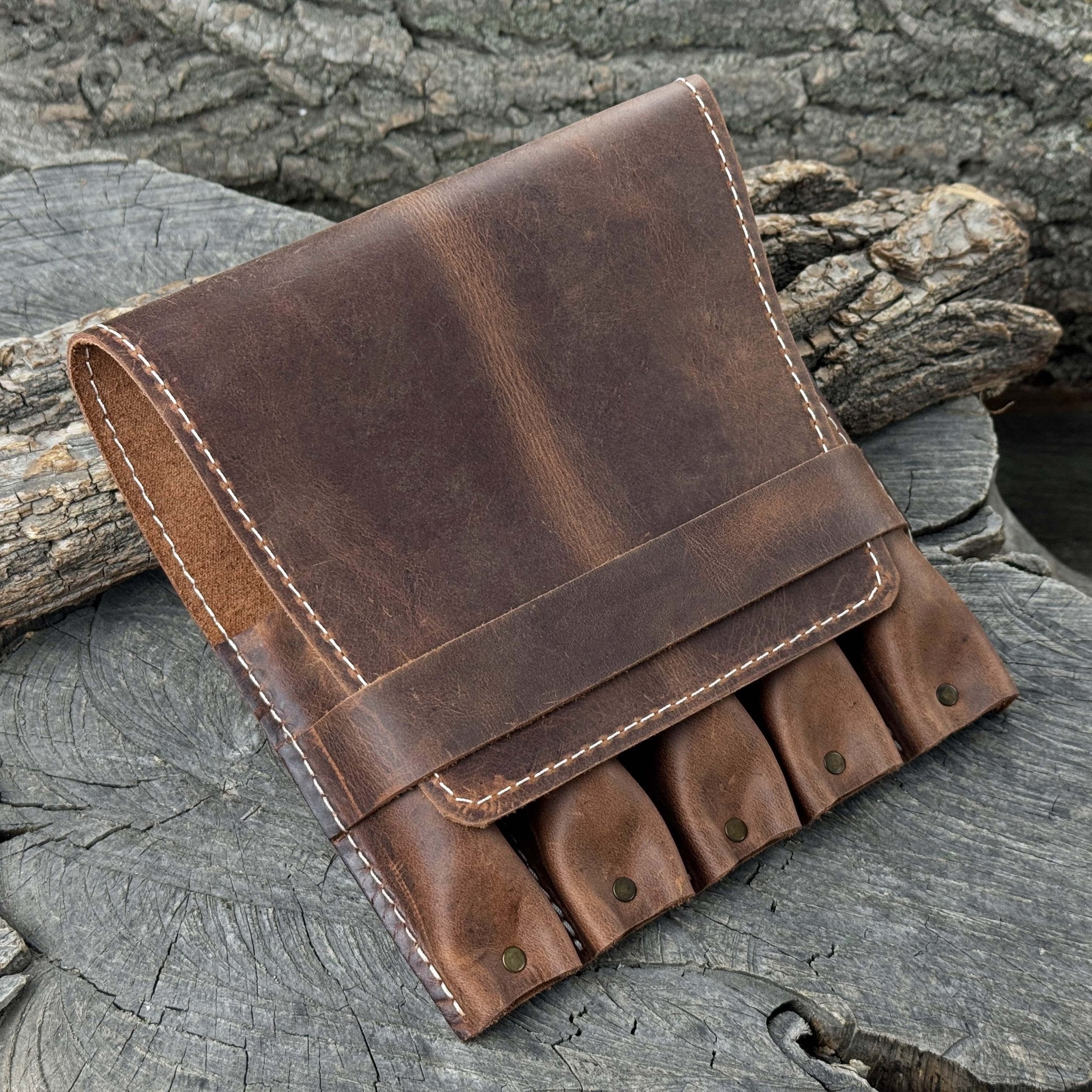 5 - Pocket Leather Tool Case - 8