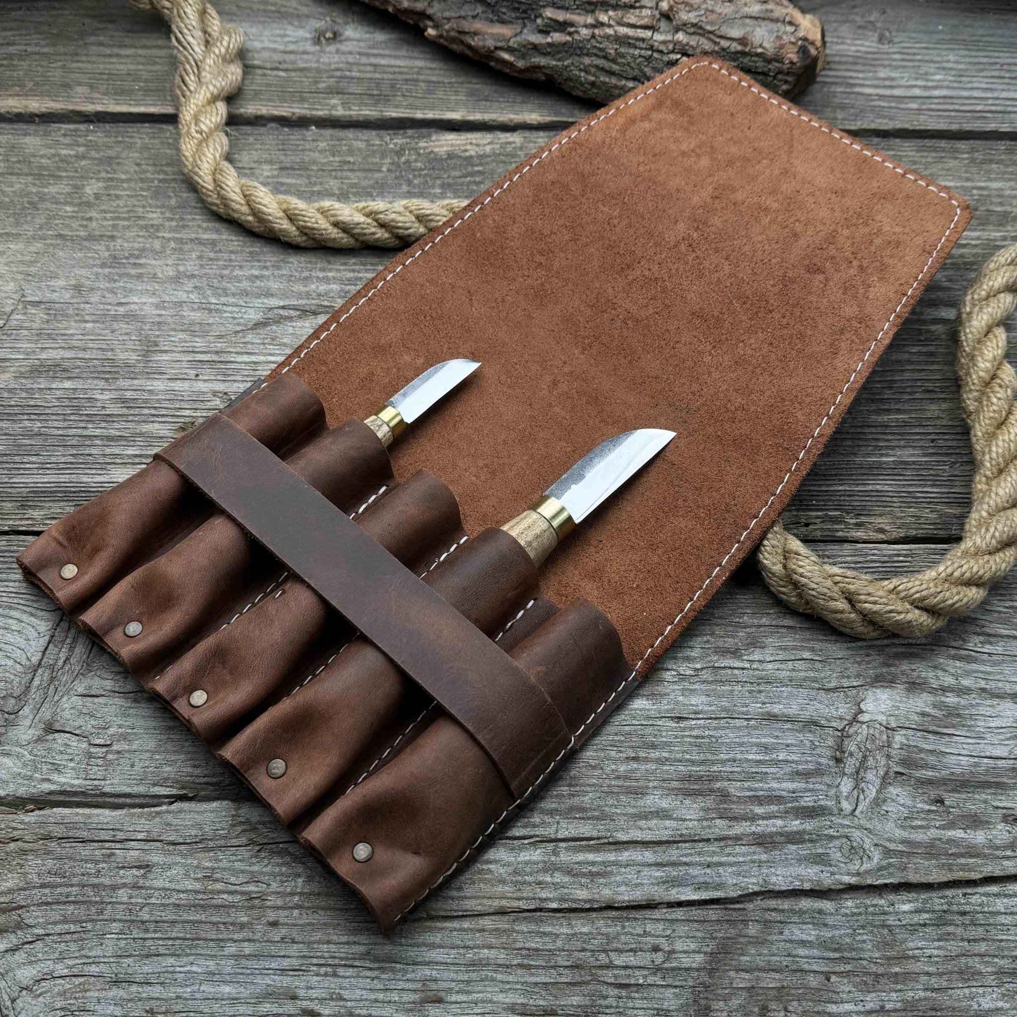 5 - Pocket Leather Tool Case - 3