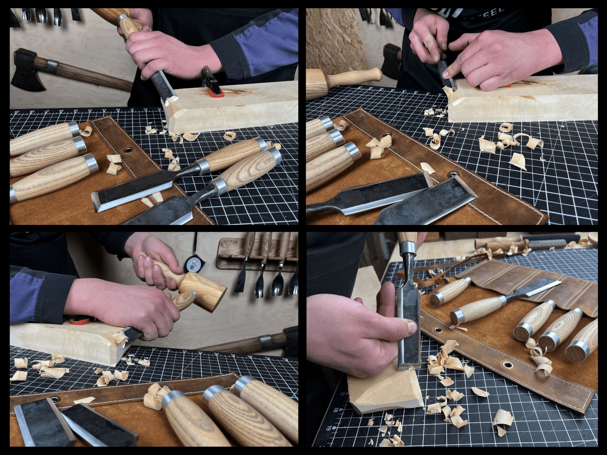 6 - Piece Wood Carving Chisel Set - 3