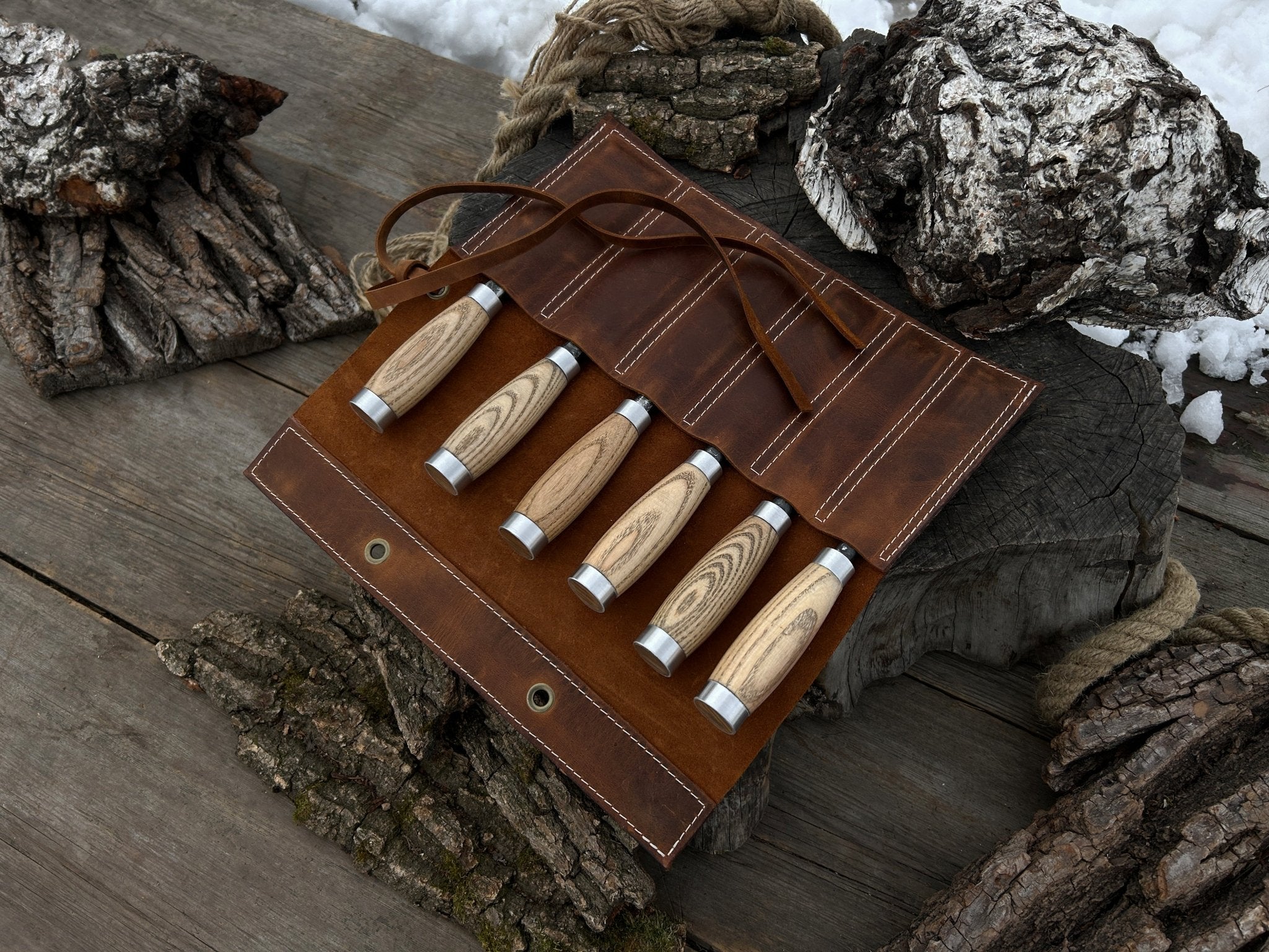 6 - Piece Wood Carving Chisel Set - 2