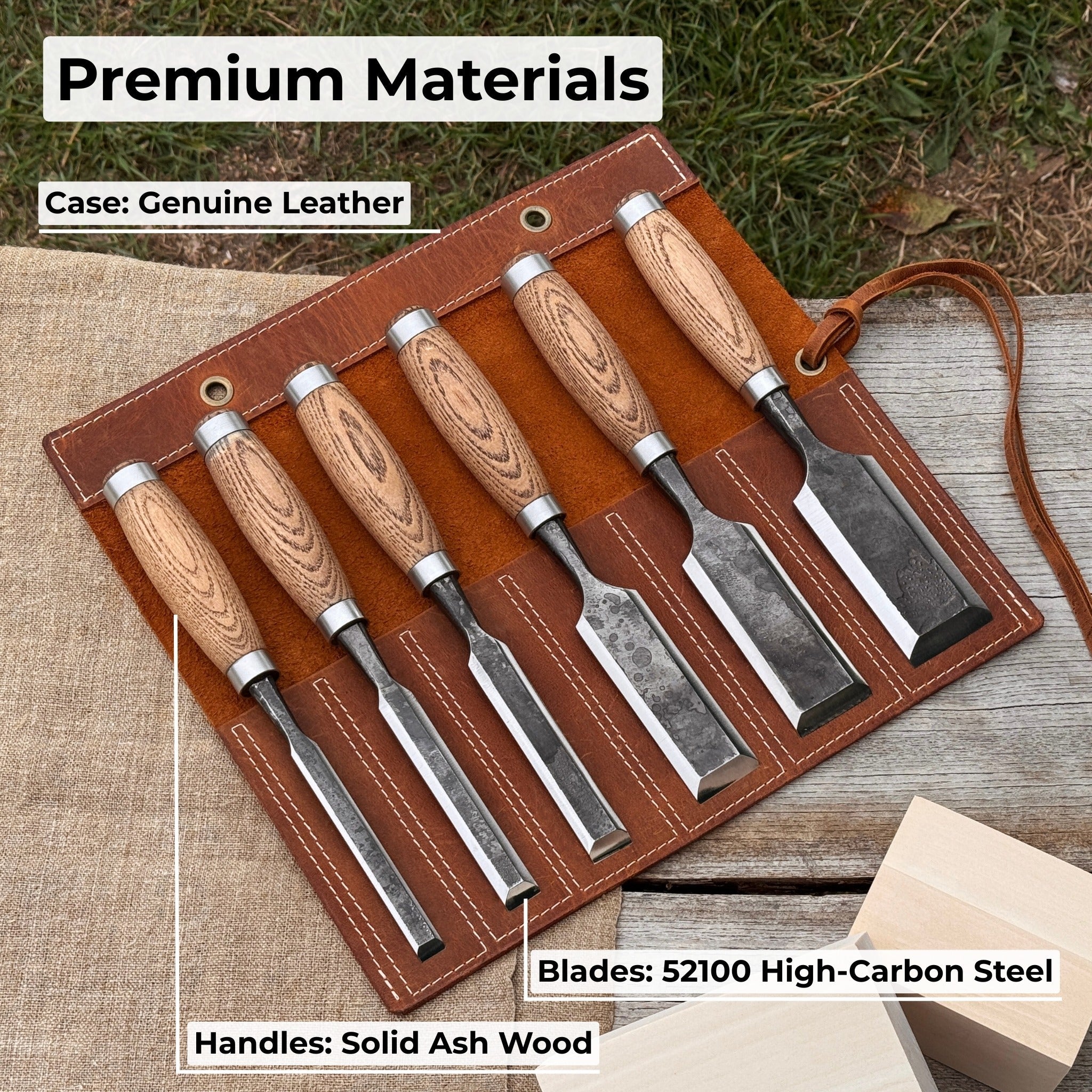 6 - Piece Wood Carving Chisel Set - 7