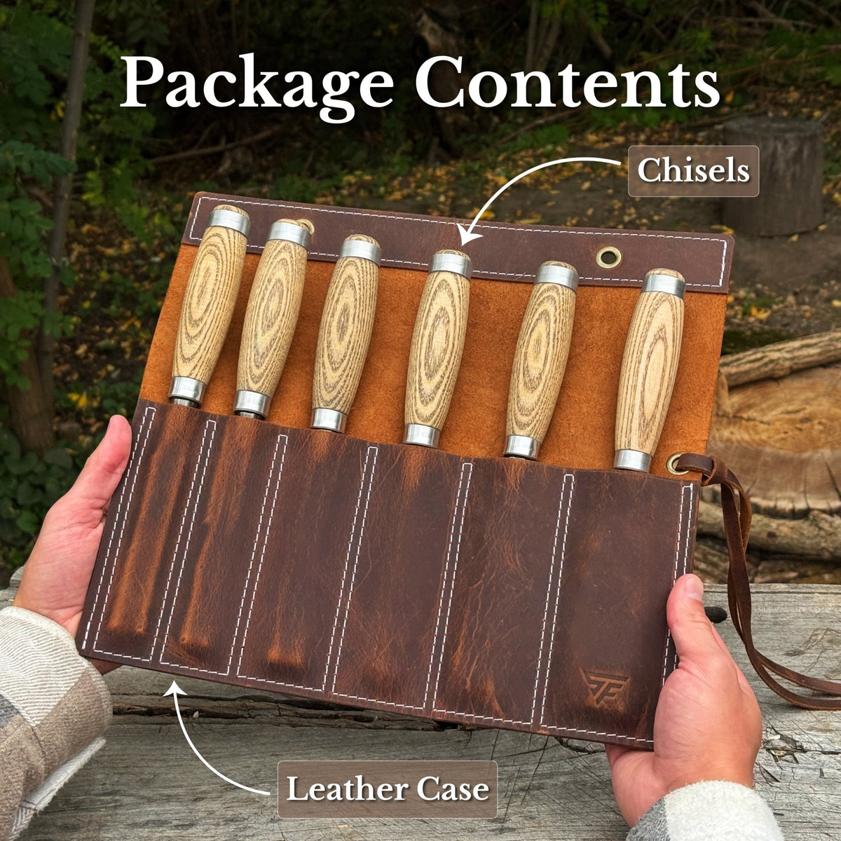 6-Piece Wood Carving Chisel Set - 9