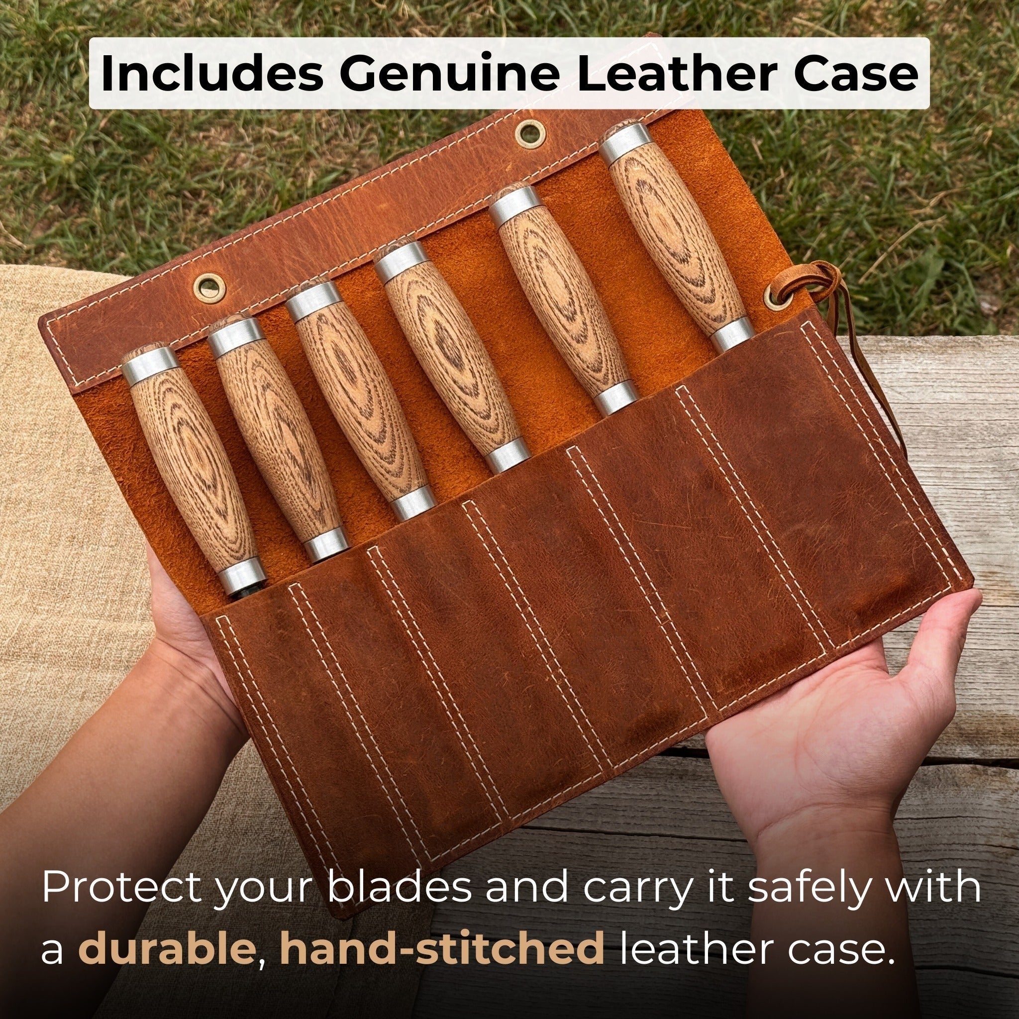 6 - Piece Wood Carving Chisel Set - 4