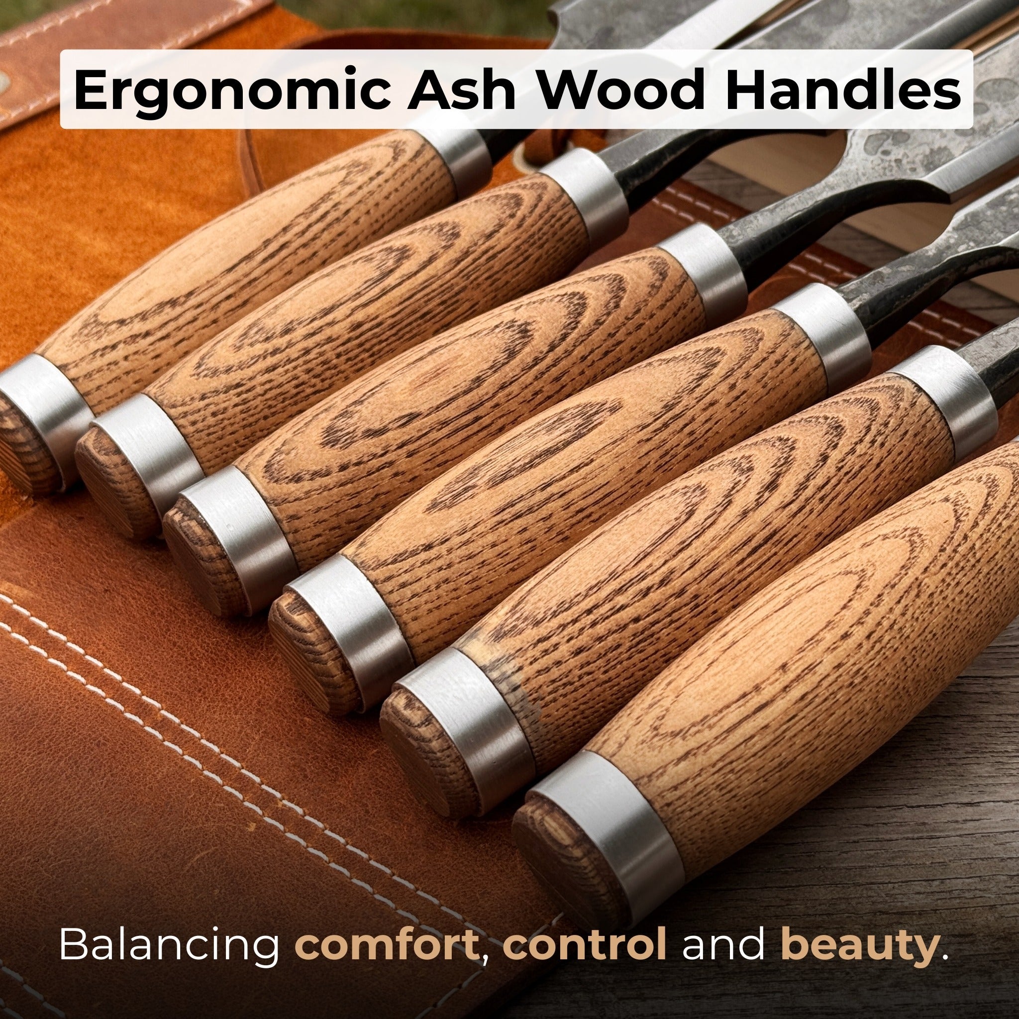 6 - Piece Wood Carving Chisel Set - 3