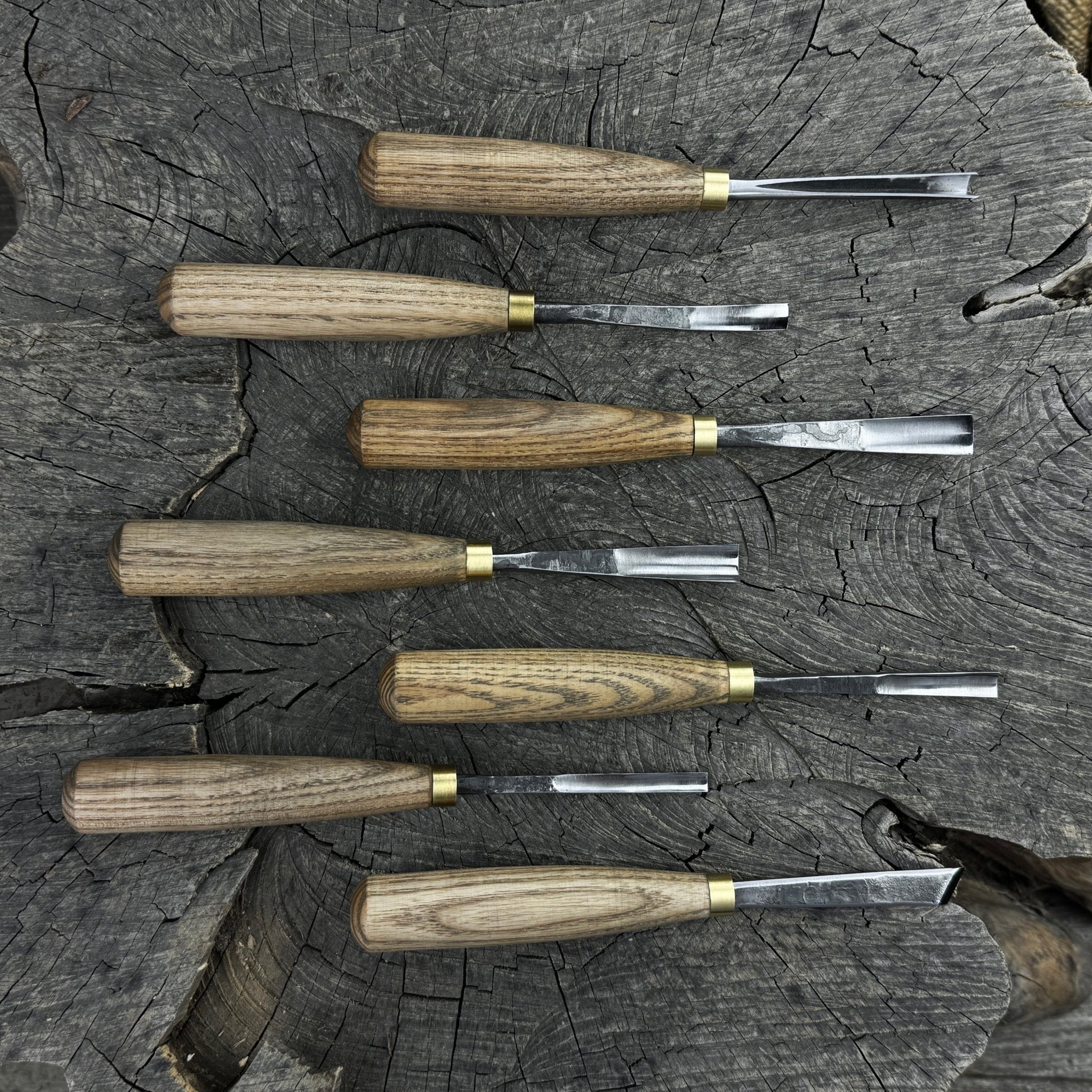 7 - Piece Wood Carving Chisel & Gouge Set - 2