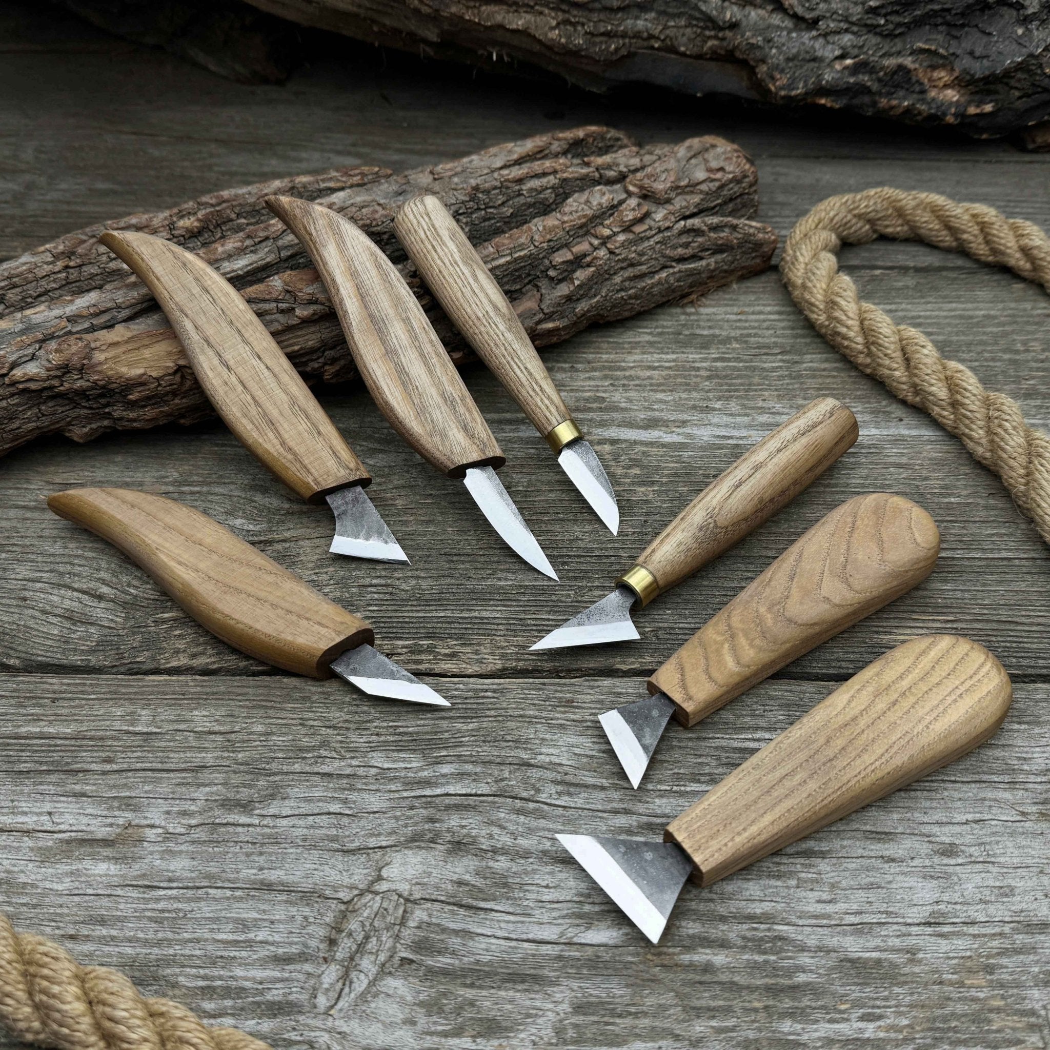 7 - Piece Wood Carving Knife Set - 6