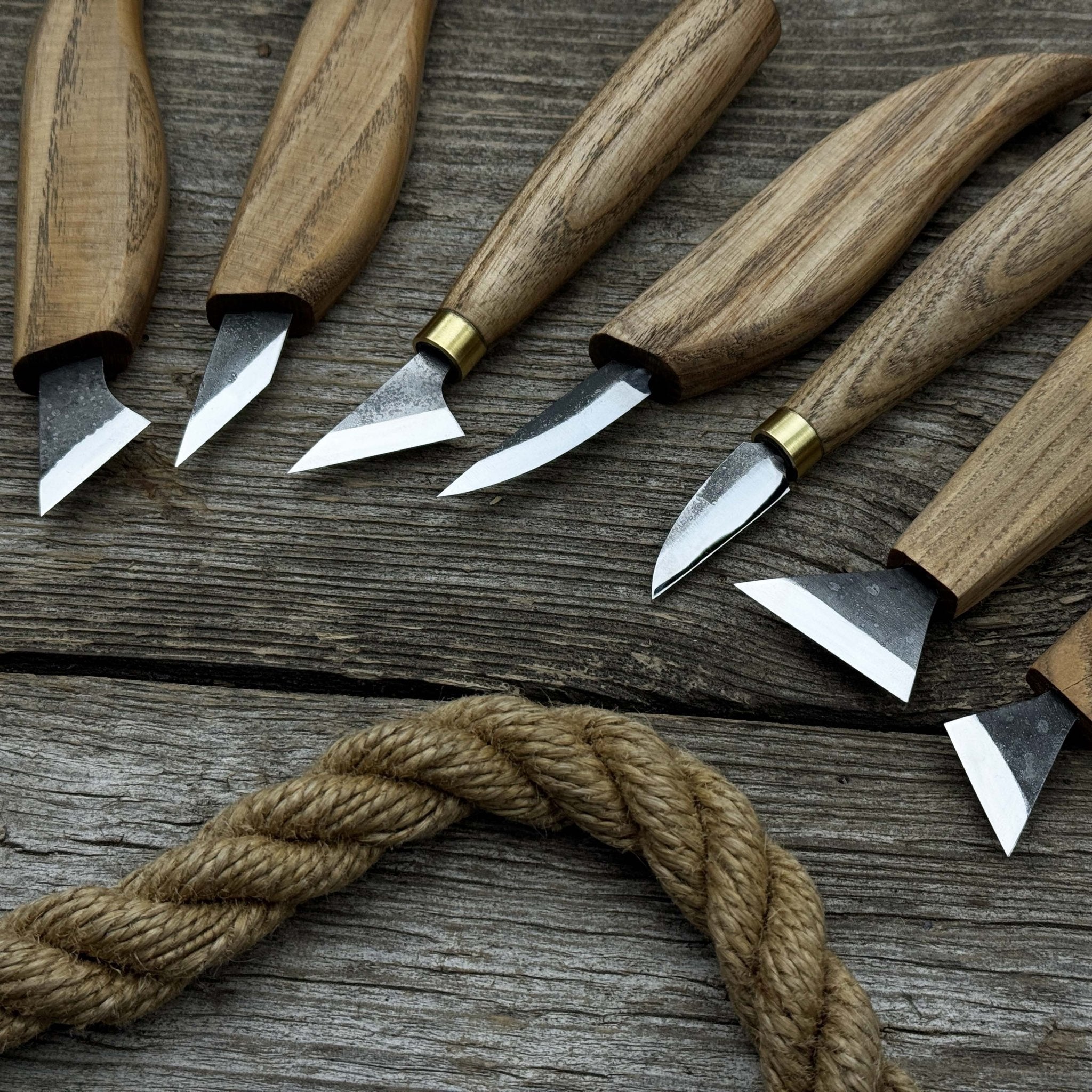 7 - Piece Wood Carving Knife Set - 7