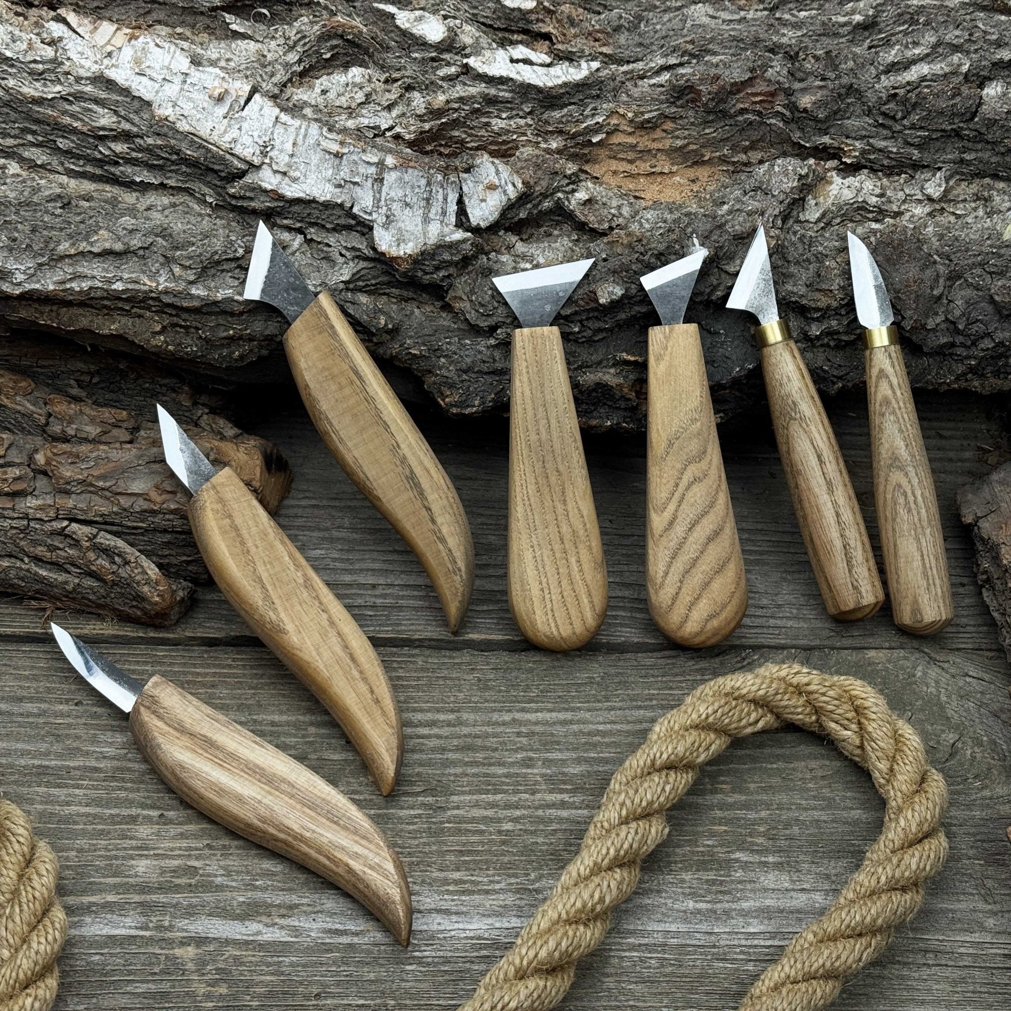 7 - Piece Wood Carving Knife Set - 4