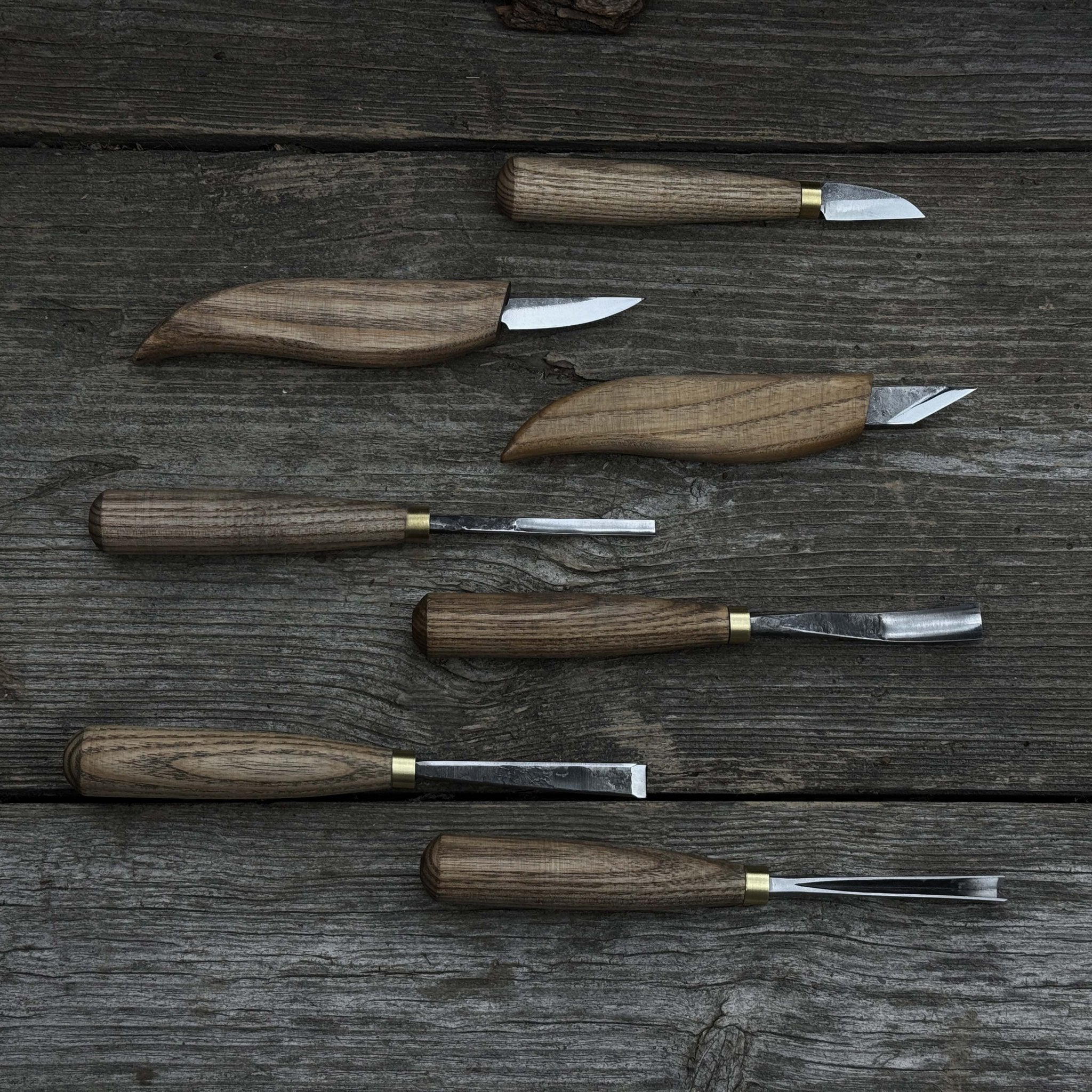 7 - Piece Wood Carving Tool Set - 1
