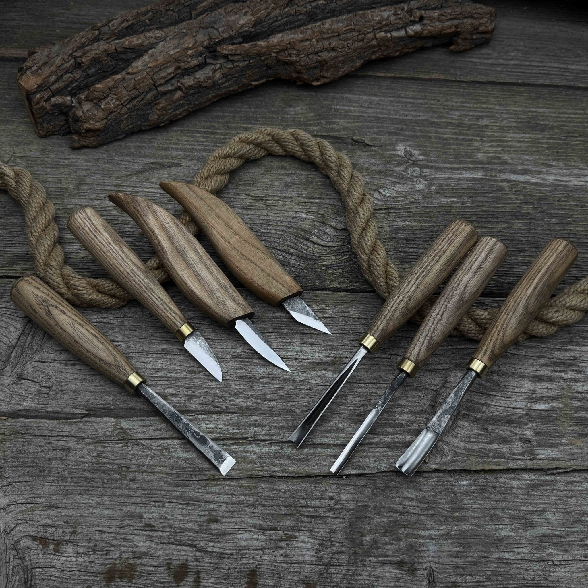 7 - Piece Wood Carving Tool Set - 2