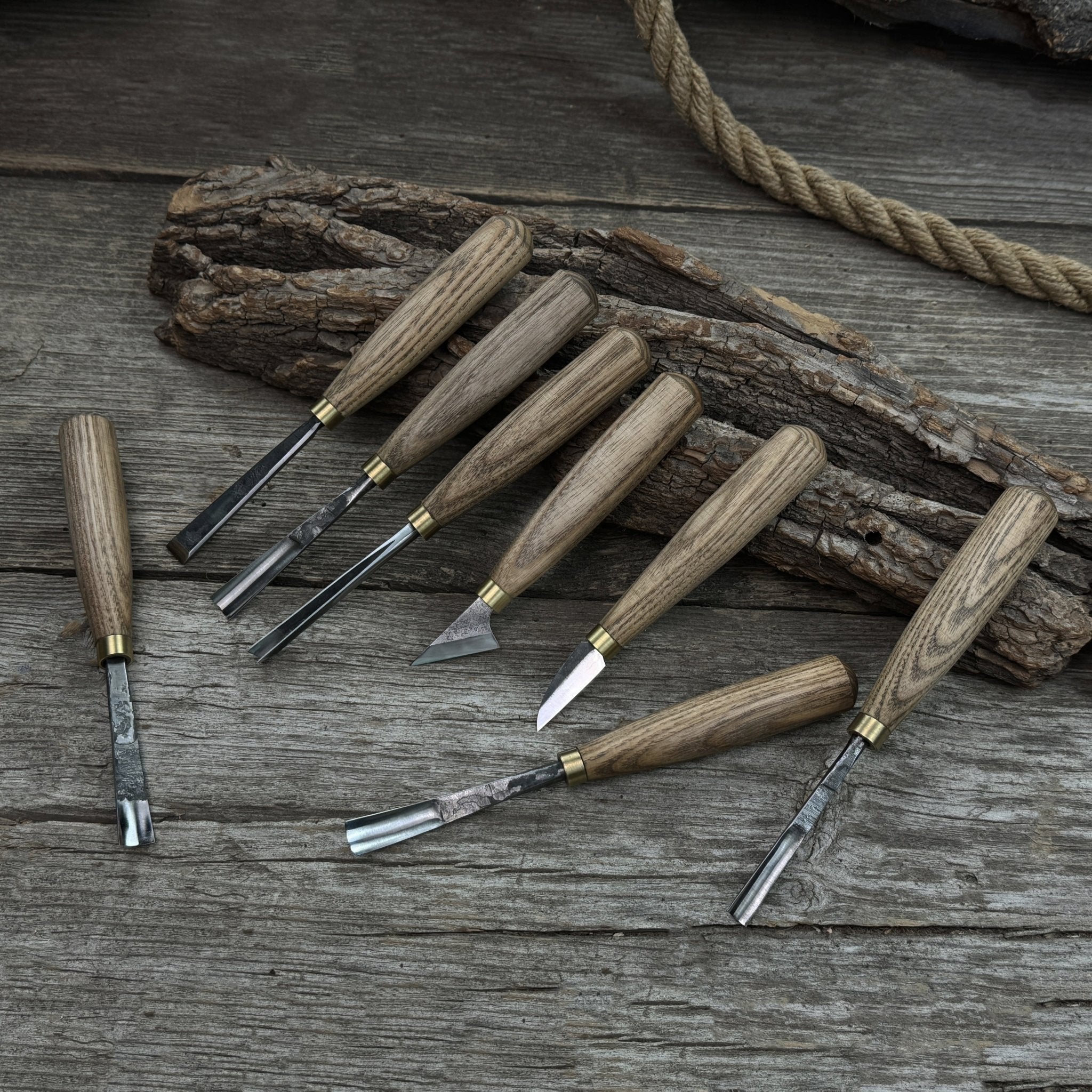 8 - Piece Wood Carving Tool Set - 6