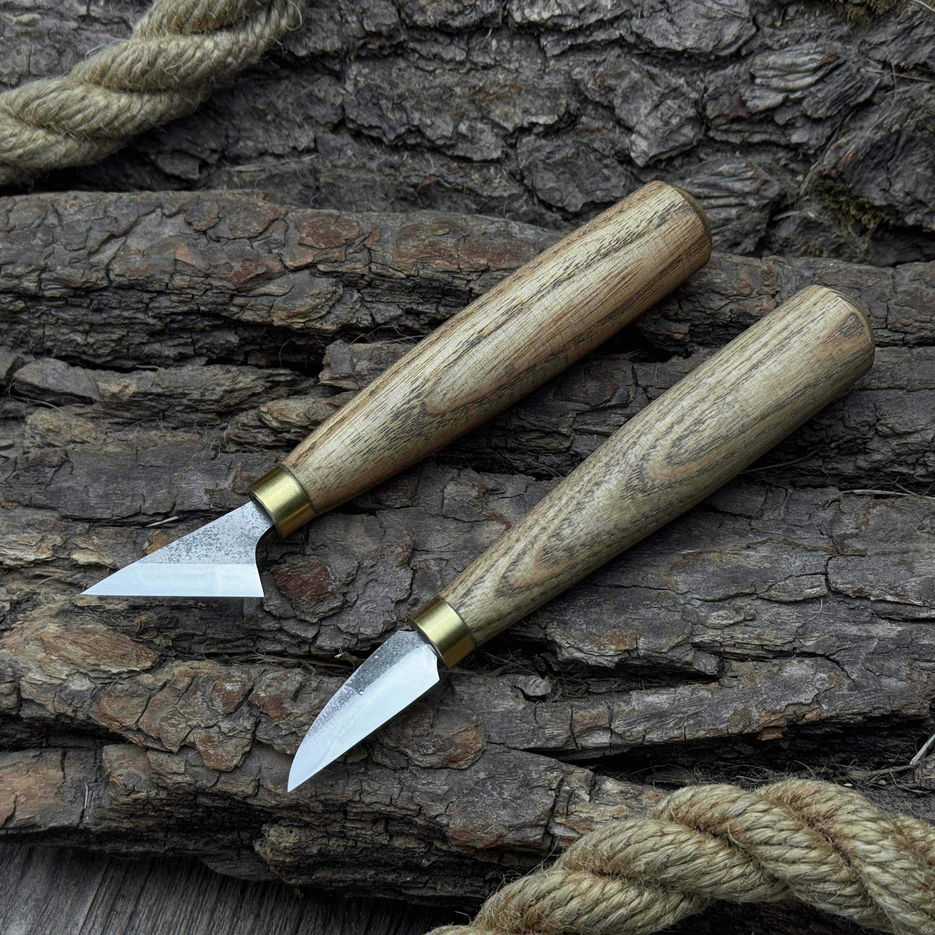 Ensemble de 2 couteaux à découper les copeaux