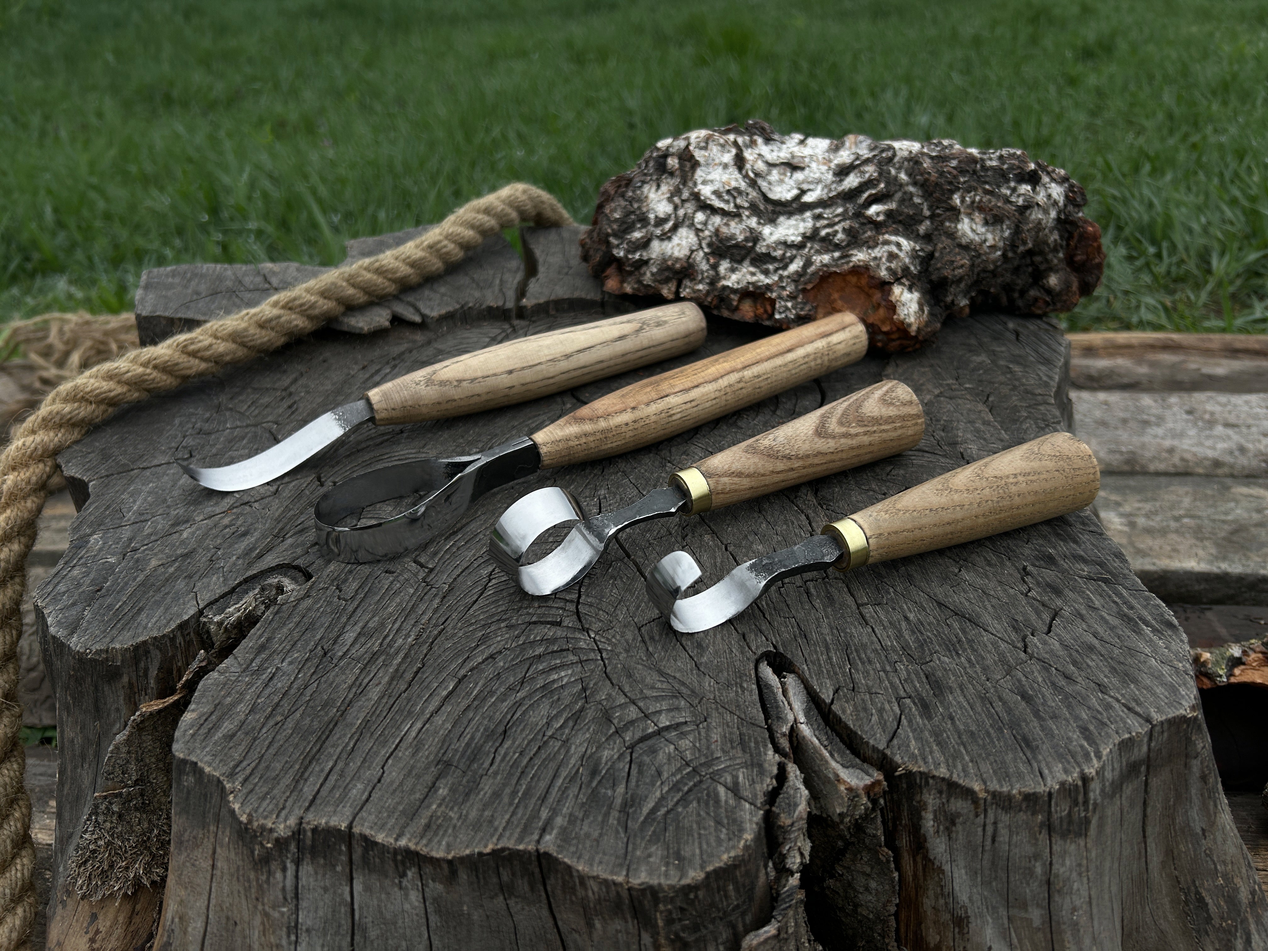4 - Piece Wood Carving Knife Set - 6